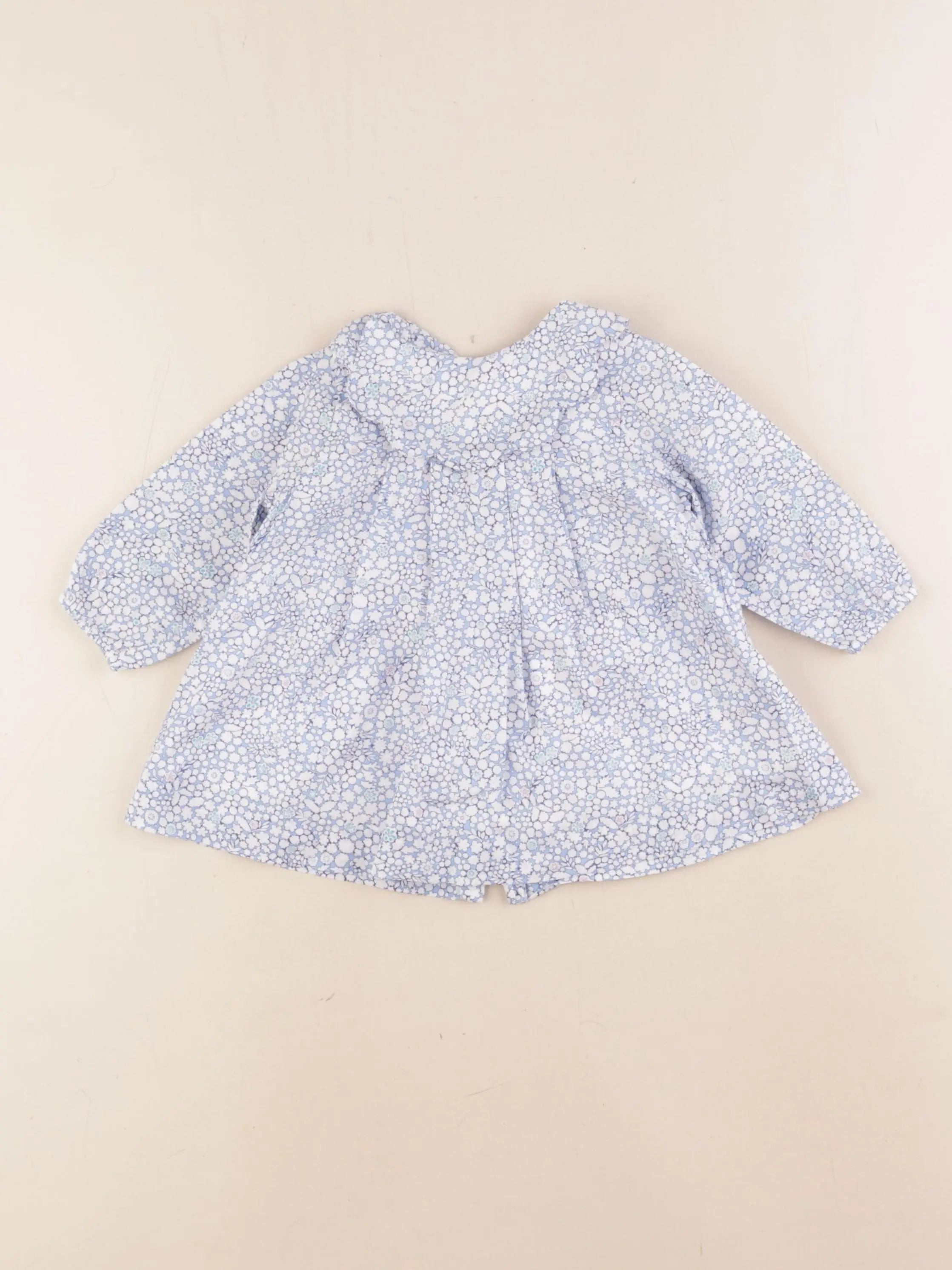 Jacadi - robe bleu - 6 mois
