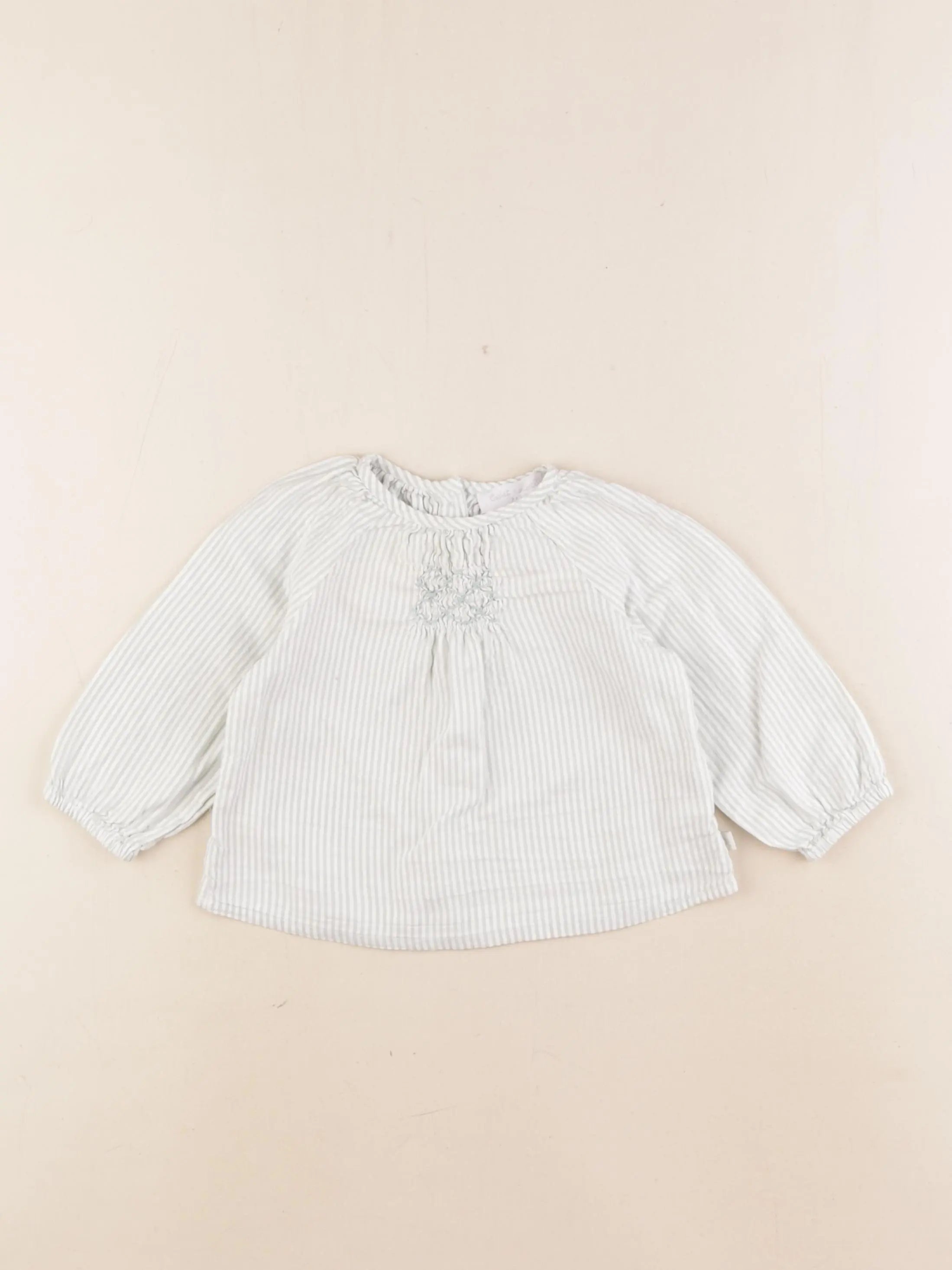 Cadet Rousselle - blouse vert - 6 mois