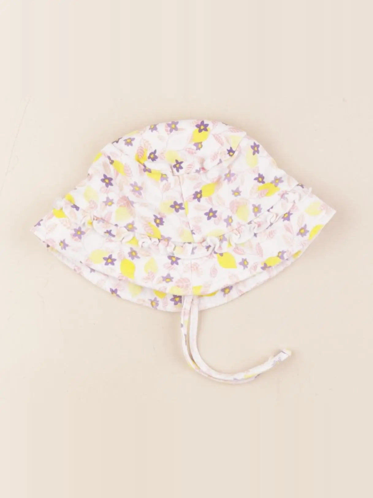Carrément Beau - chapeau blanc - 6 mois