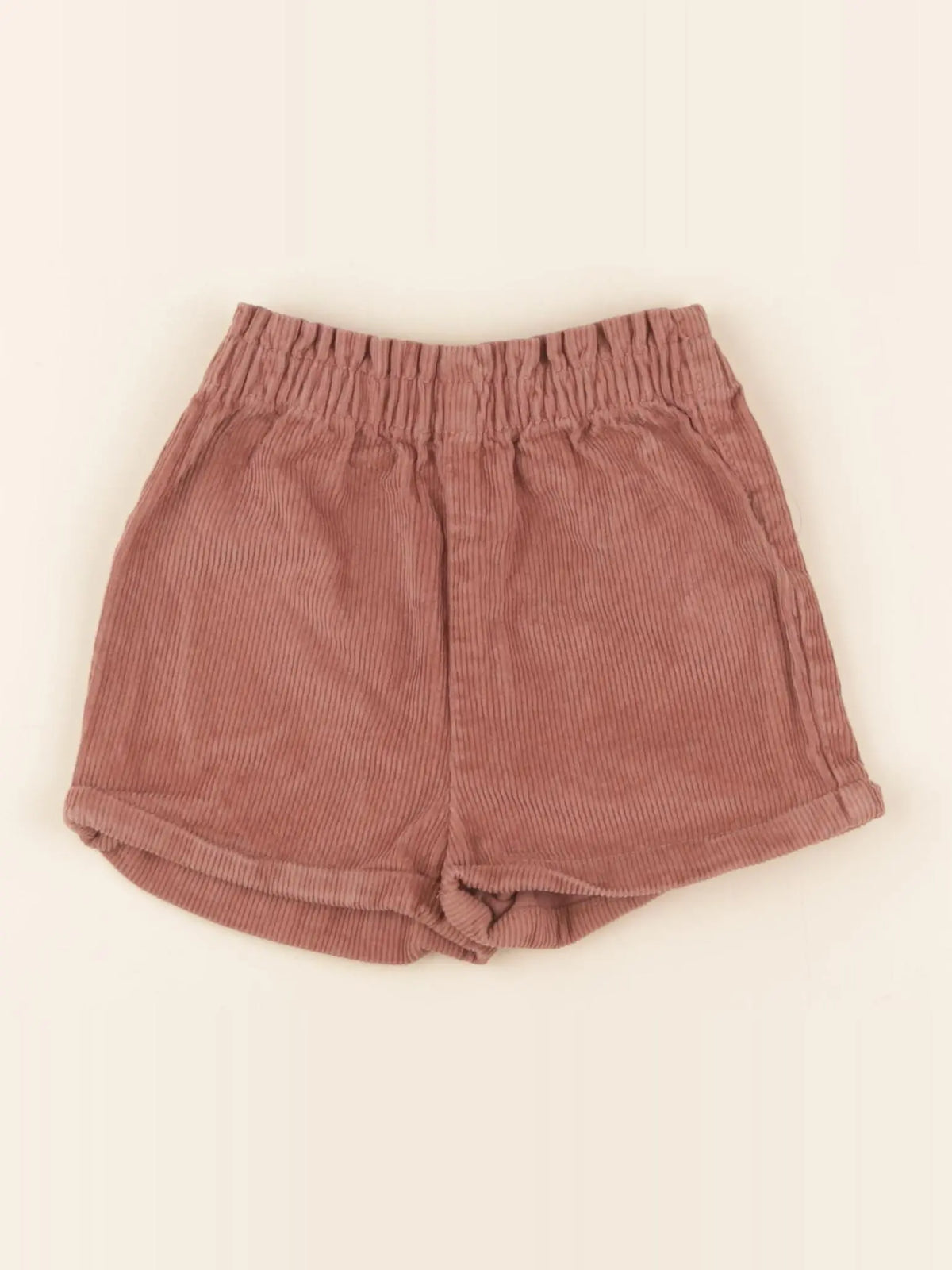 Vertbaudet - short marron - 18 mois