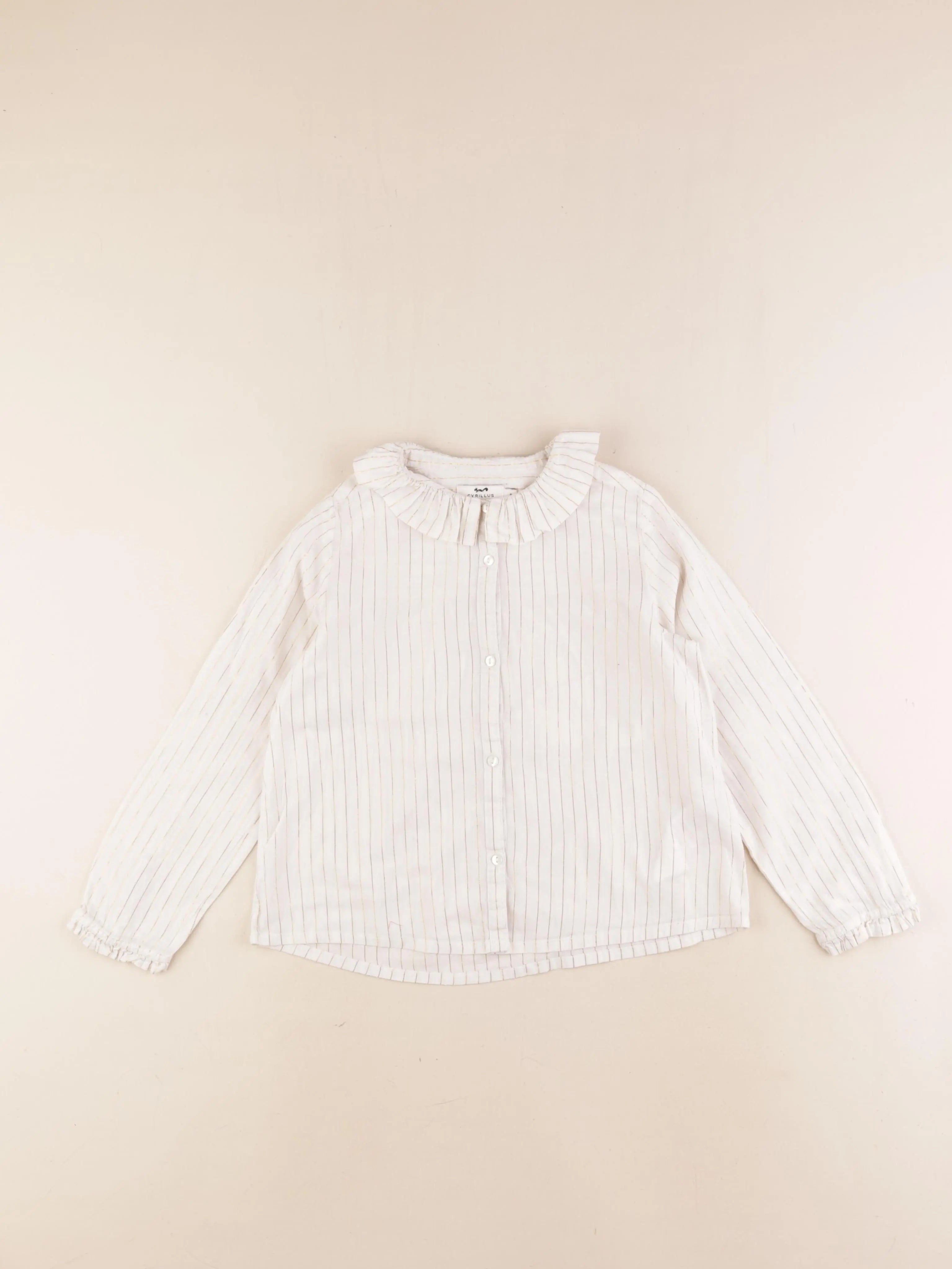 Cyrillus - blouse or - 8 ans