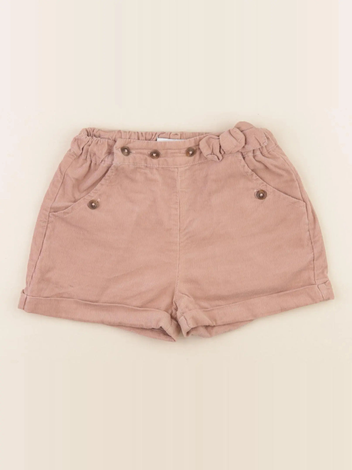 Vertbaudet - short rose - 2 ans