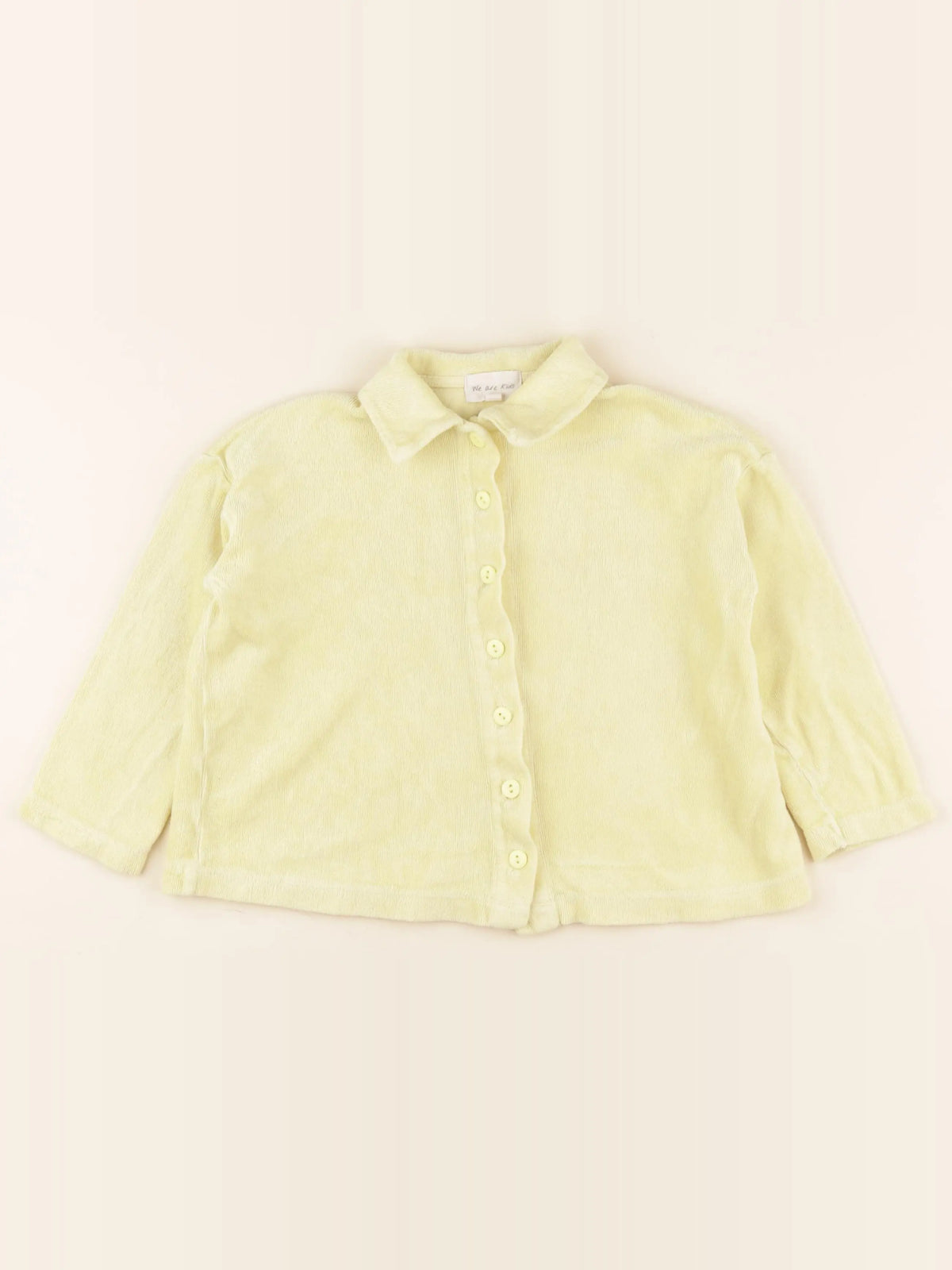 We are kids - chemise jaune - 2/3 ans