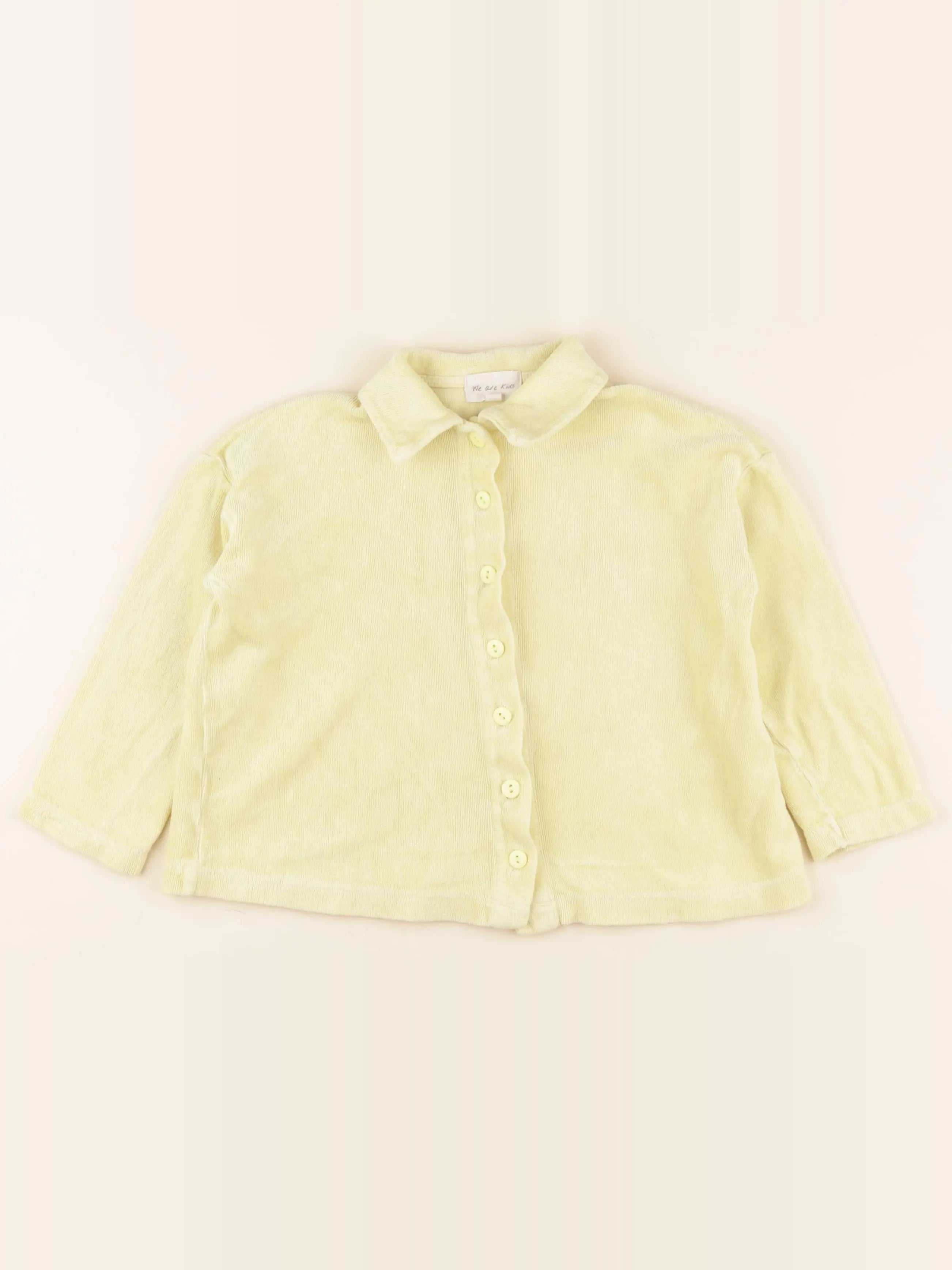 We are kids - chemise jaune - 2/3 ans