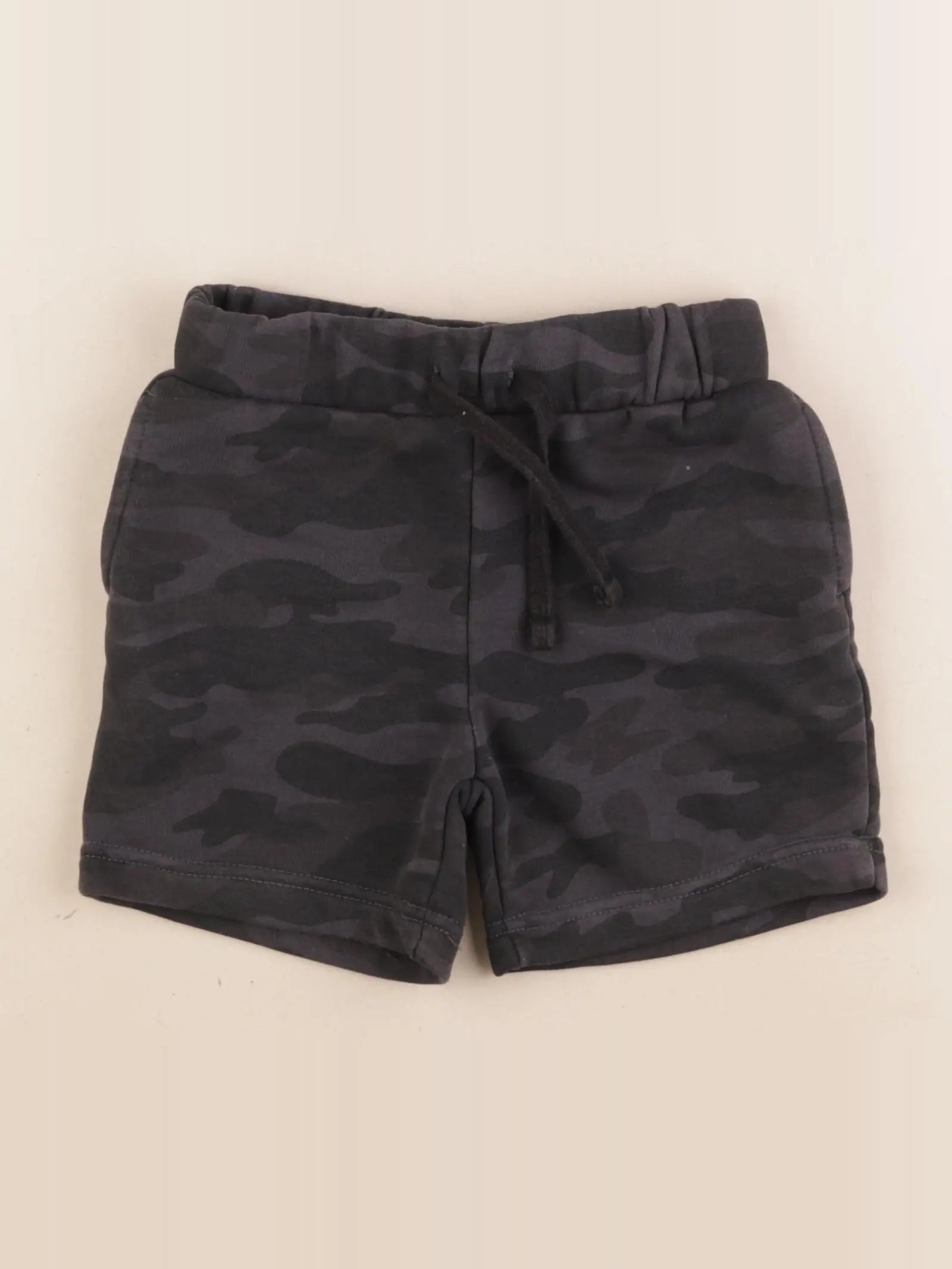 Vertbaudet - short noir, violet - 5 ans