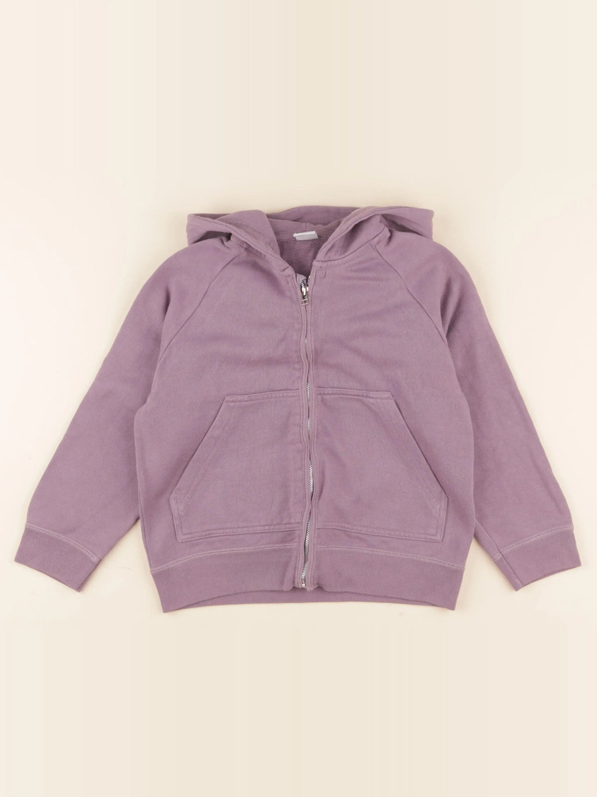 Petit Bateau - sweat violet - 6 ans