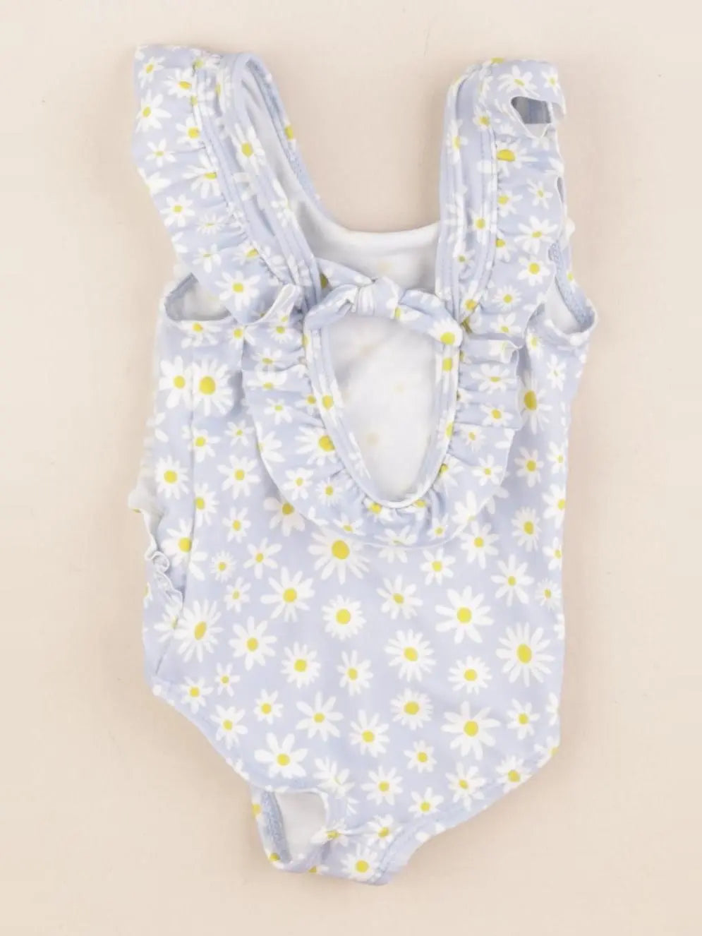 Vertbaudet - maillot de bain bleu - 3 mois