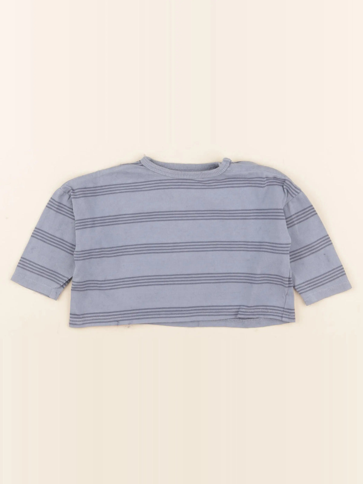 Boutchou - tee-shirt bleu - 6 mois