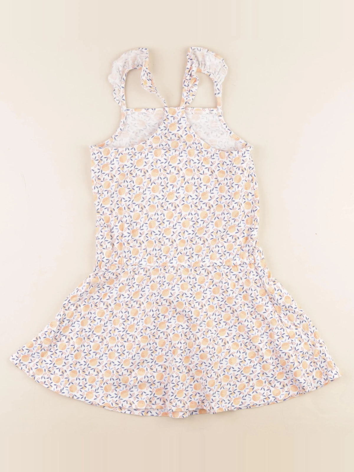 Tape à l'oeil - robe bleu, orange - 8 ans