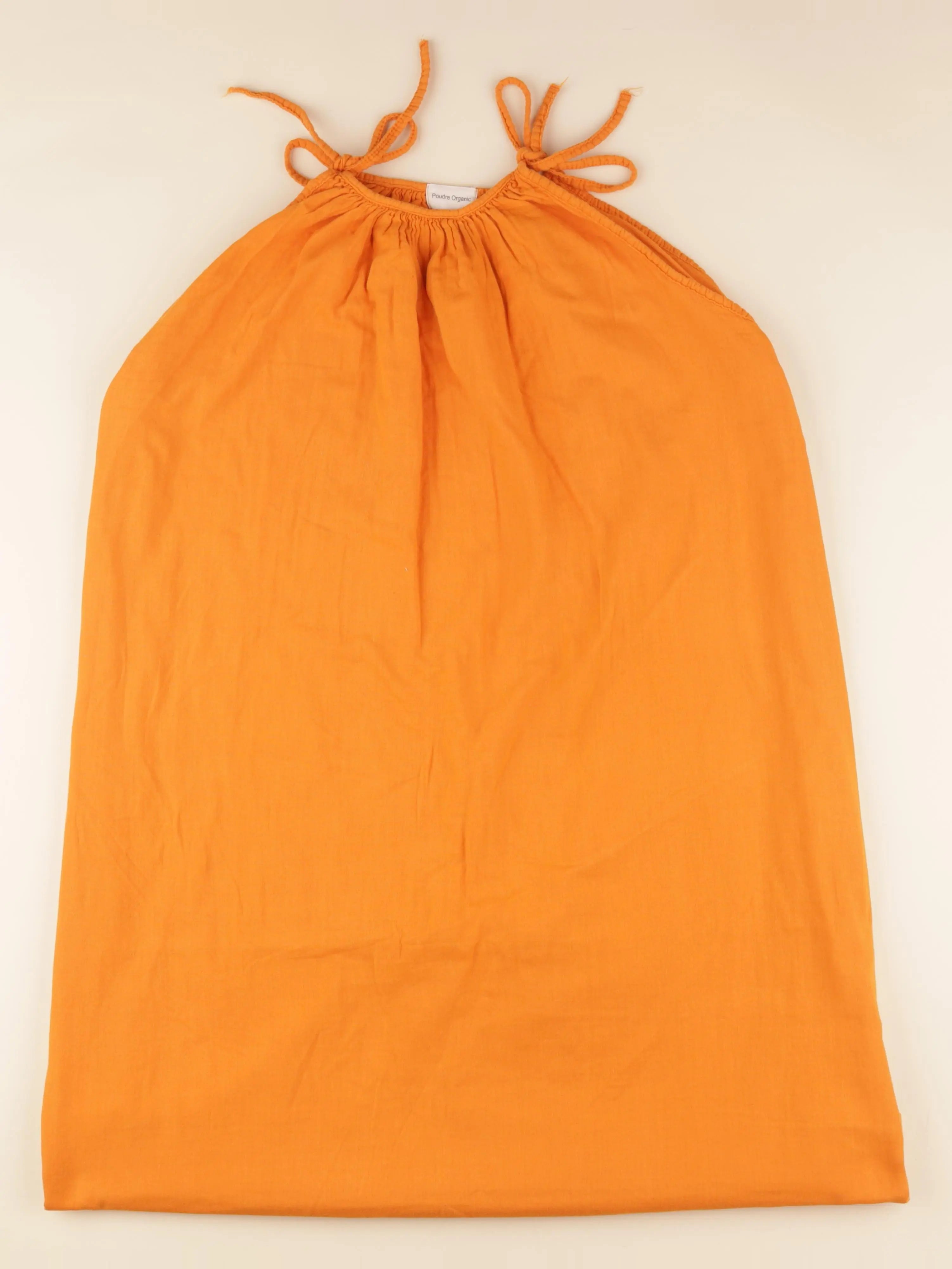 Poudre Organic - robe orange - 14 ans