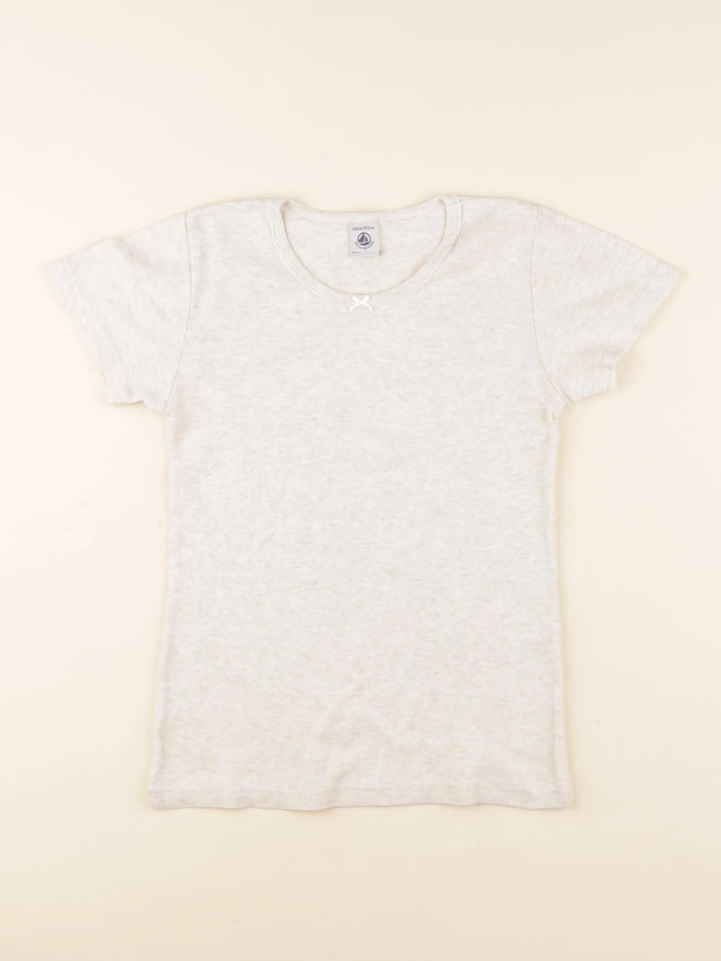 Petit Bateau - maillot de corps beige - 12 ans