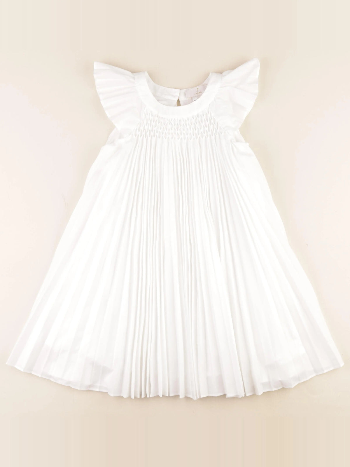 Jacadi - robe blanc - 8 ans