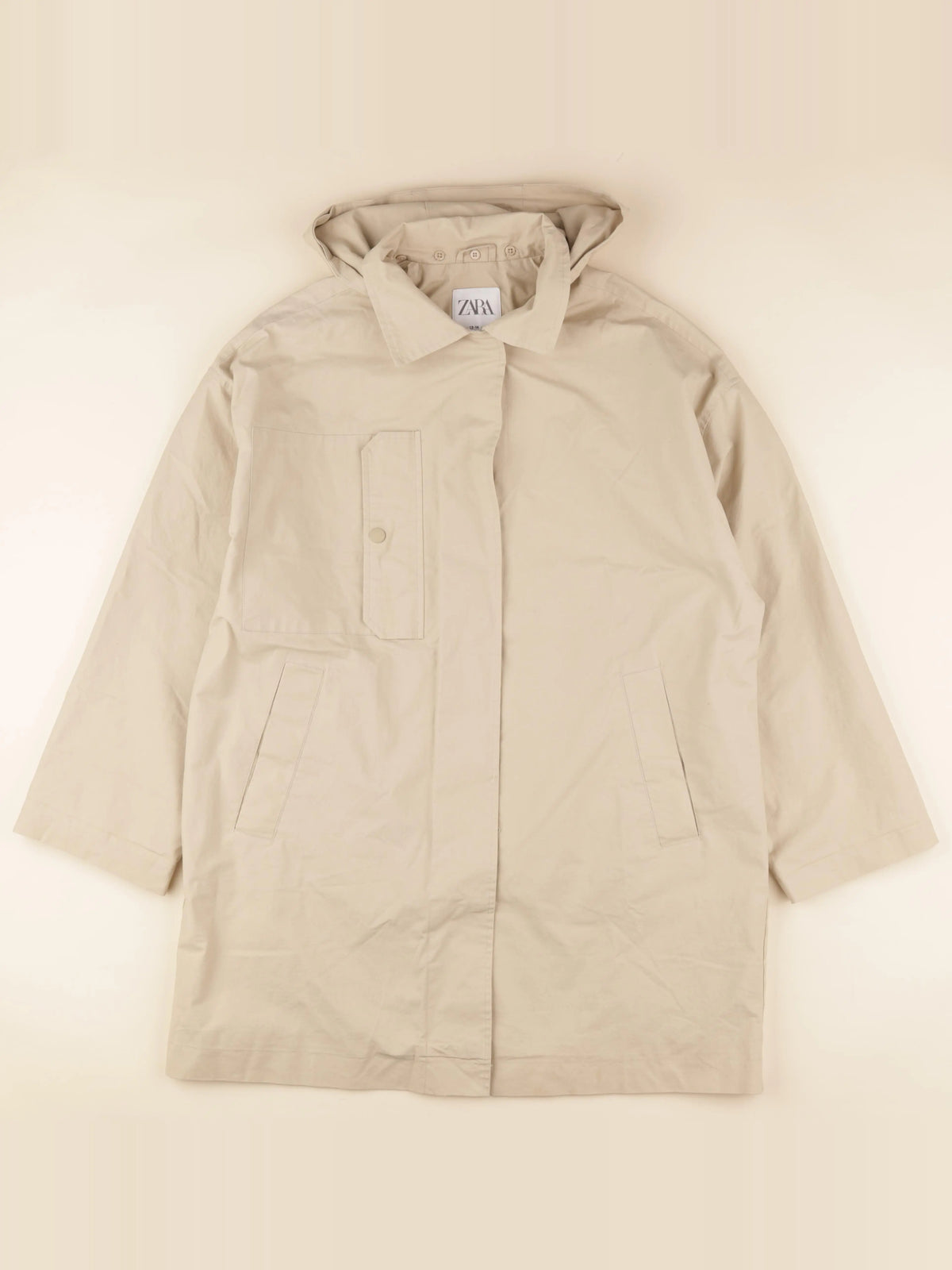 Zara - manteau beige - 13/14 ans
