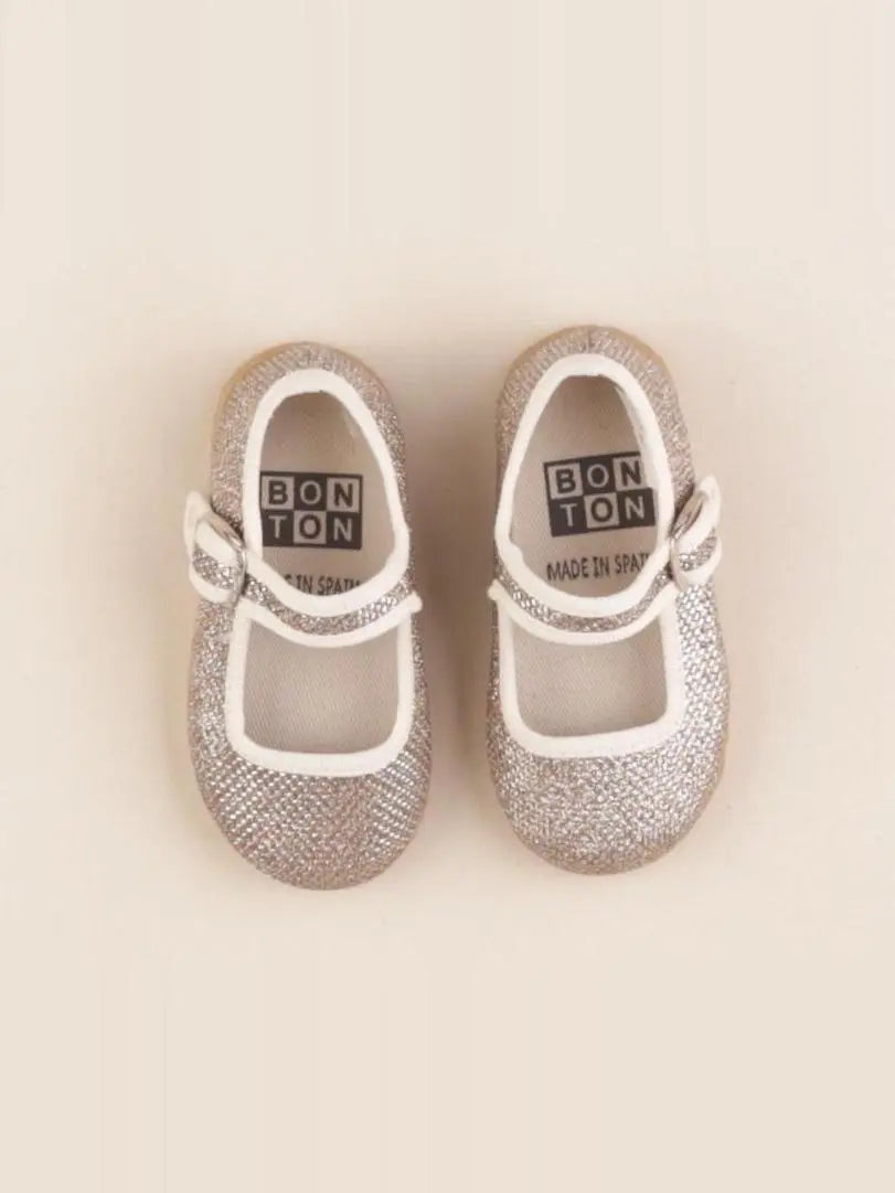 Bonton - ballerines beige, bronze - pointure 20