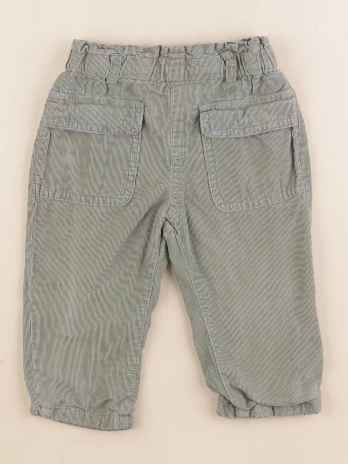 Boutchou - pantalon vert - 12 mois