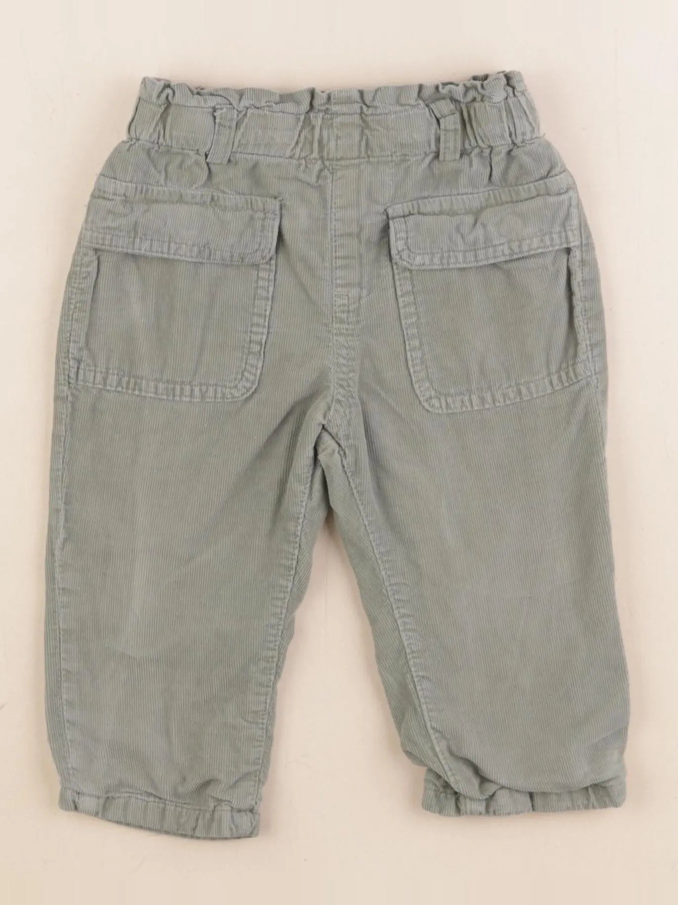 Boutchou - pantalon vert - 12 mois