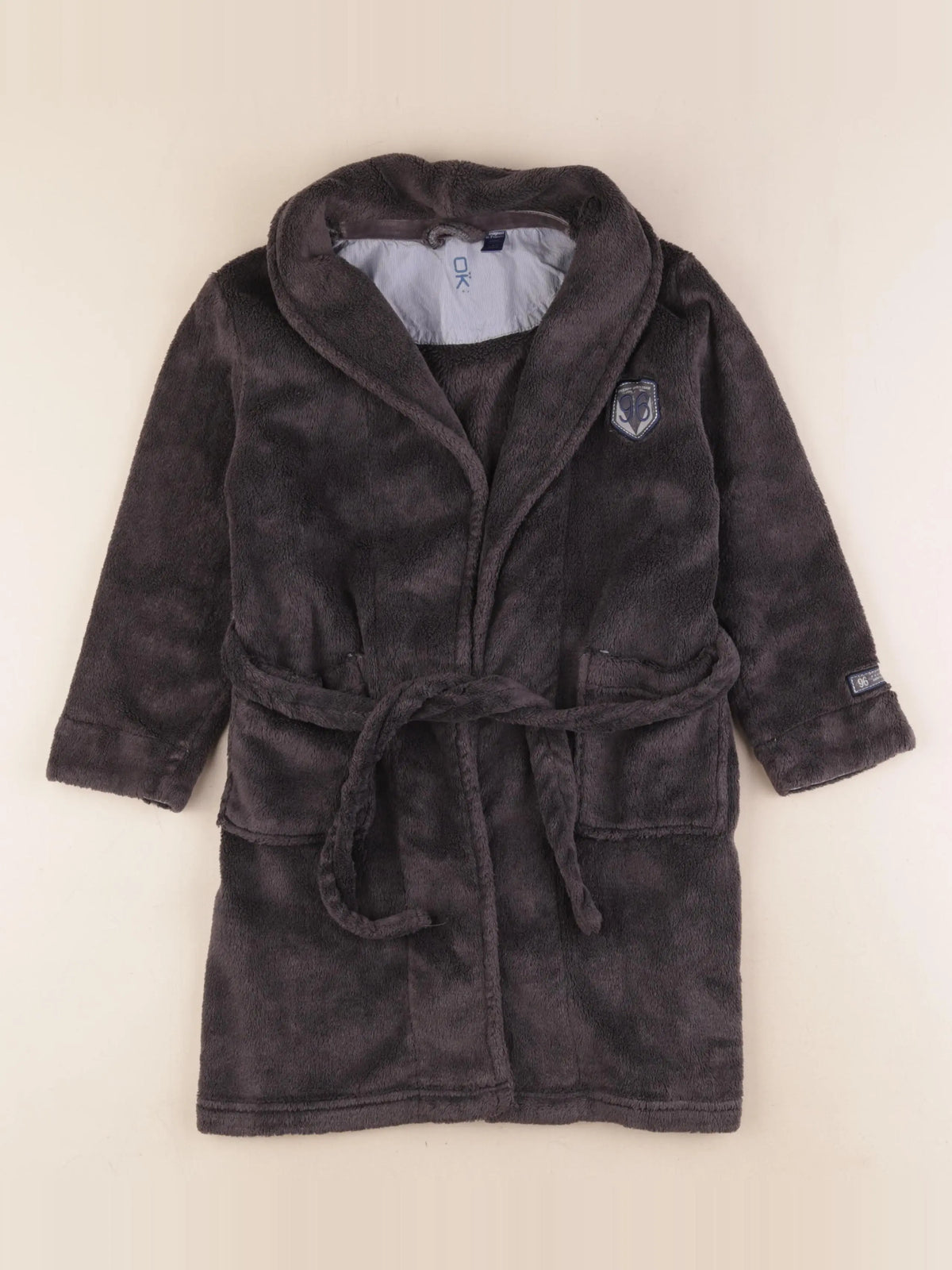 Okaidi - robe de chambre gris - 5 ans