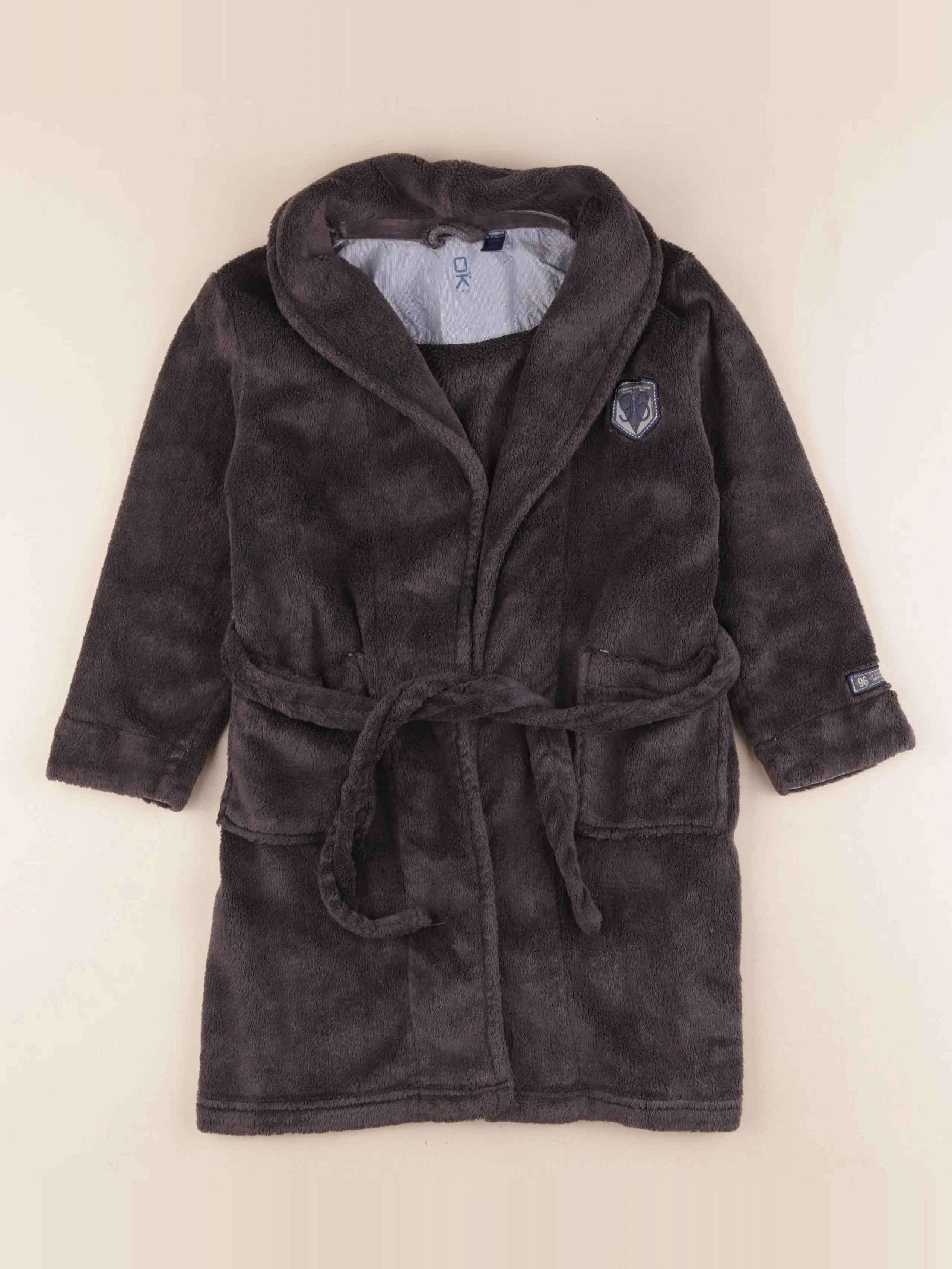 Okaidi - robe de chambre gris - 5 ans