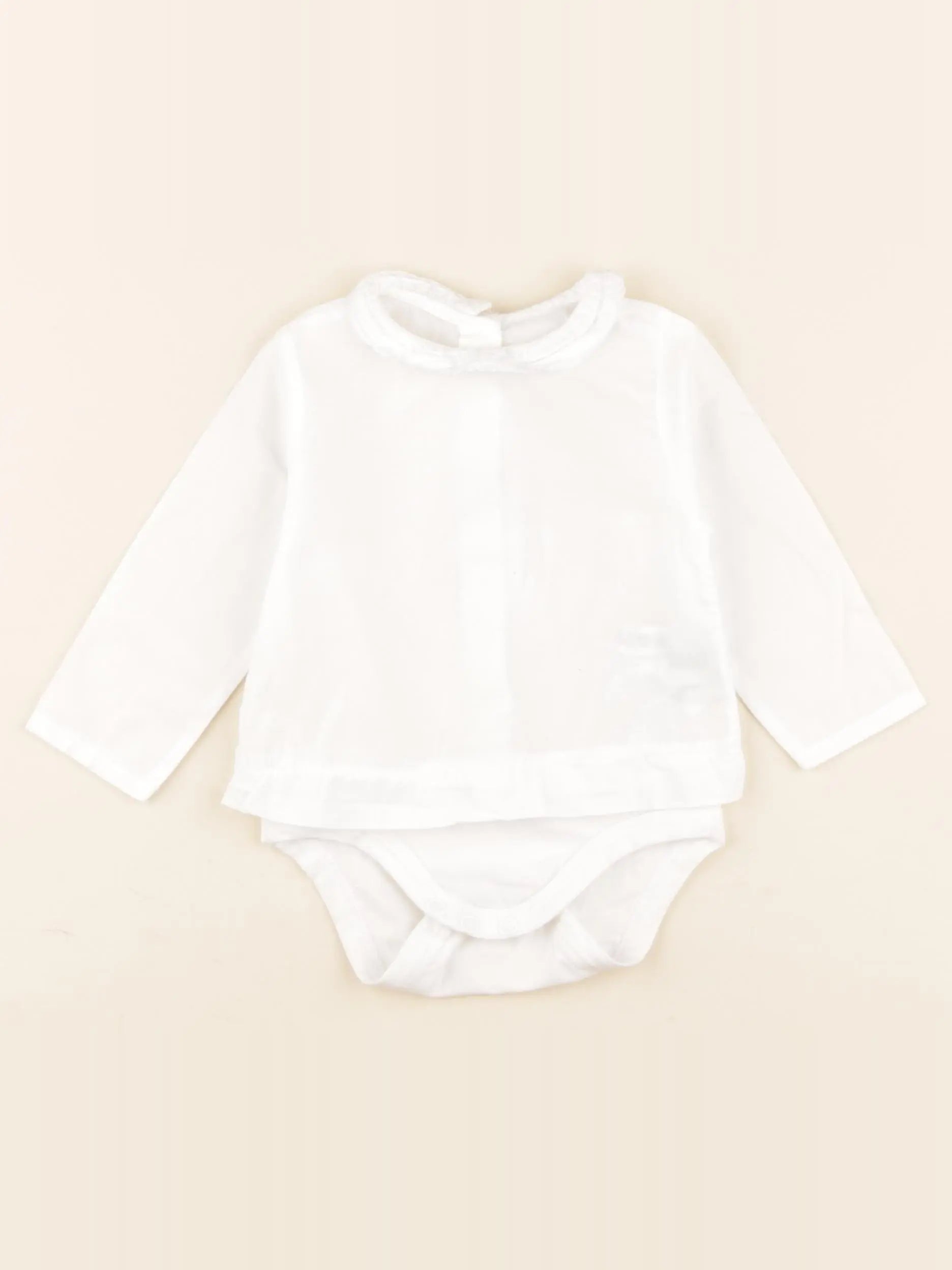 Zara - body tee-shirt blanc - 3/6 mois