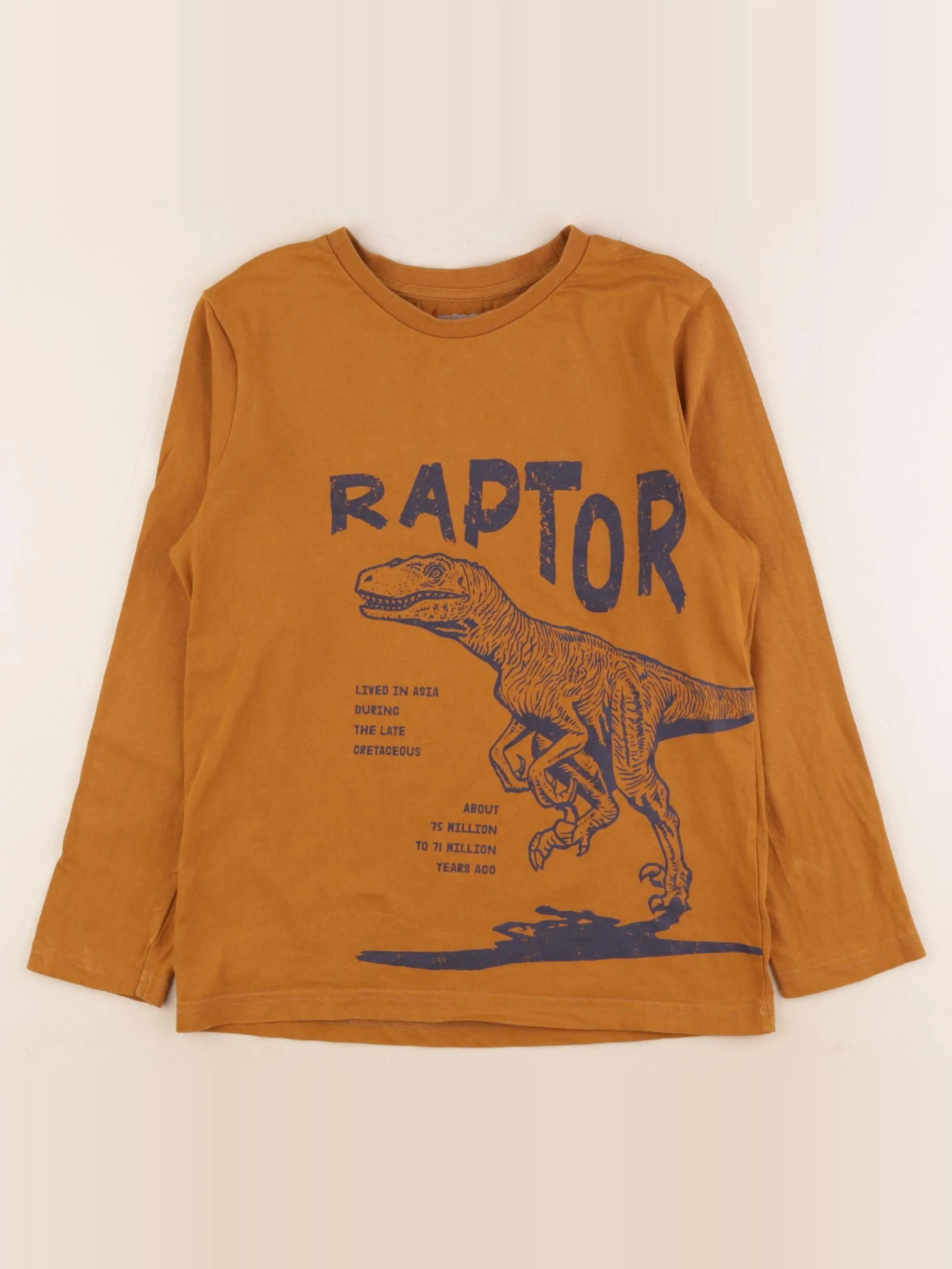 Vertbaudet - tee-shirt marron - 10 ans