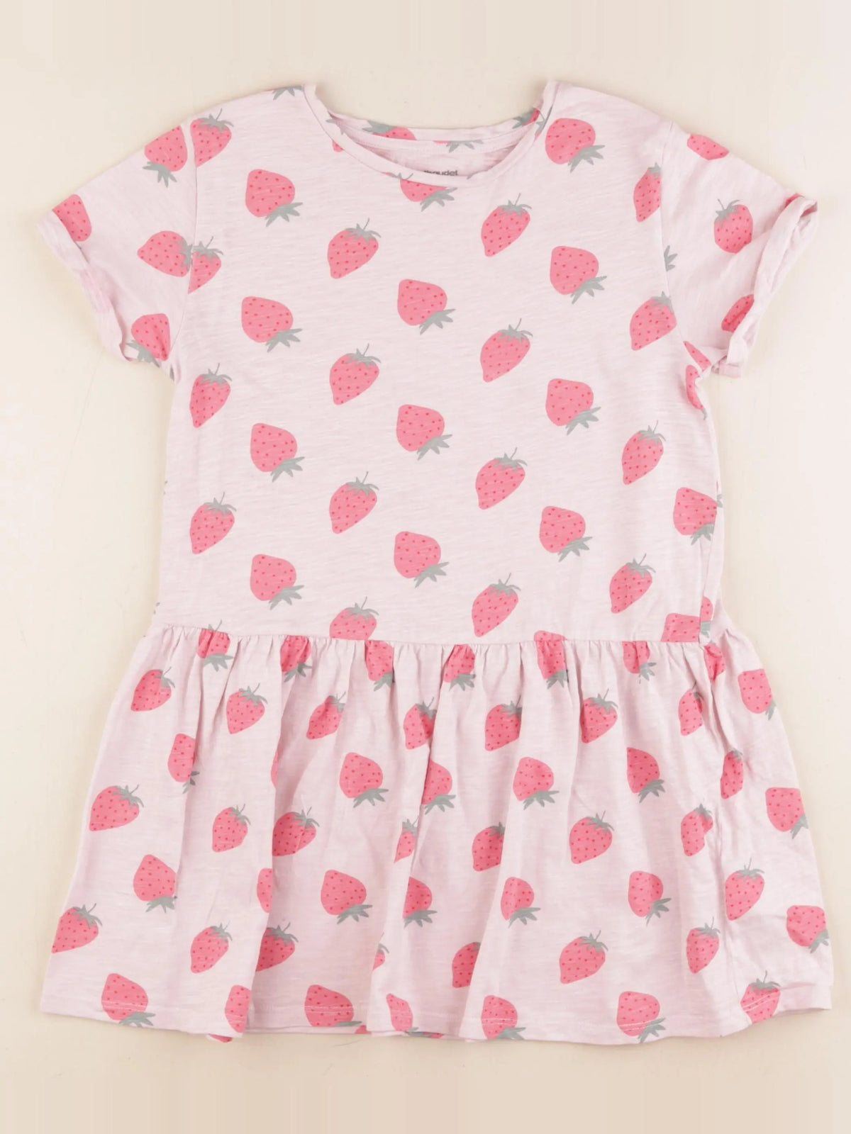 Vertbaudet - robe rose - 8 ans