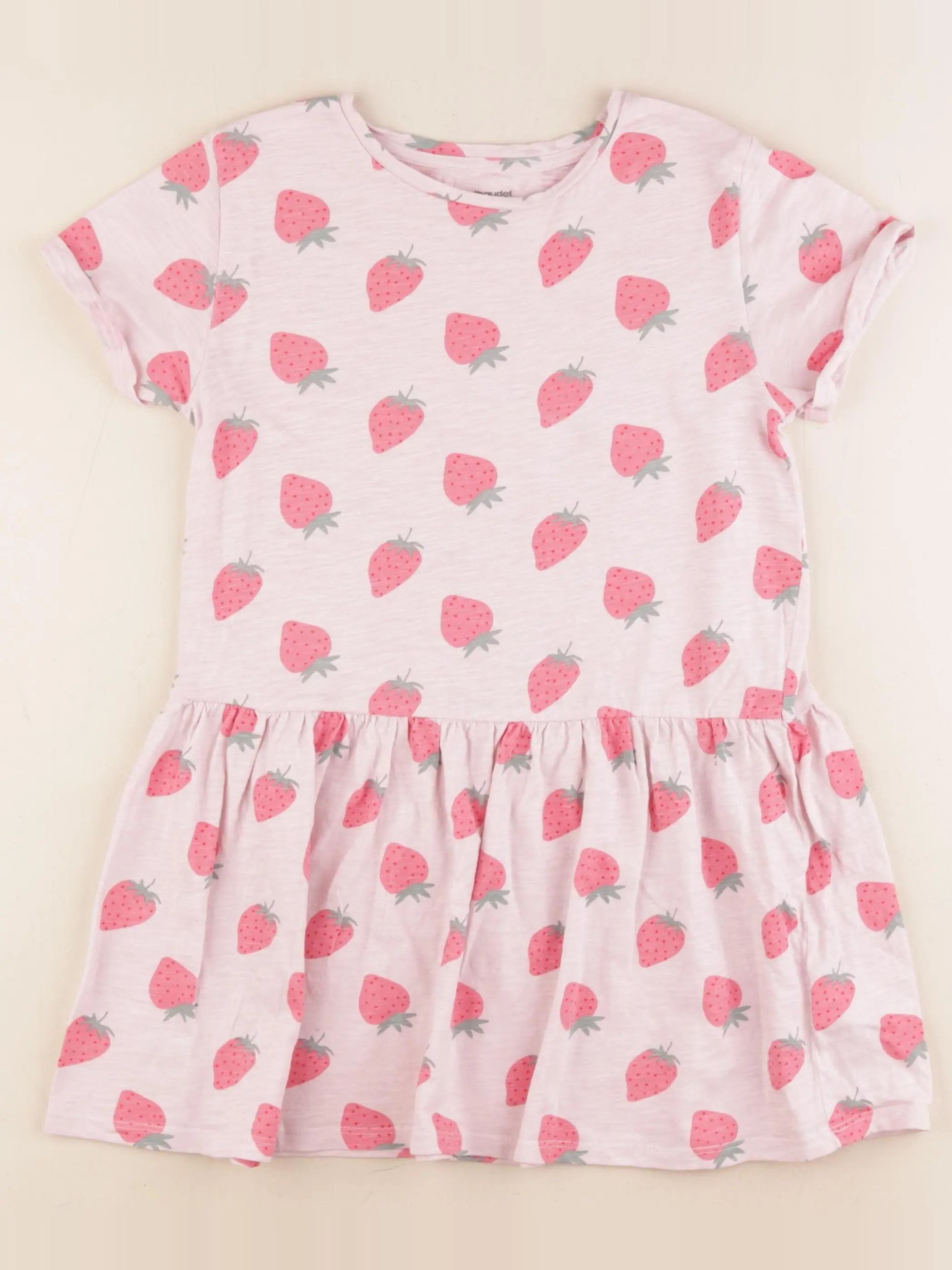 Vertbaudet - robe rose - 8 ans