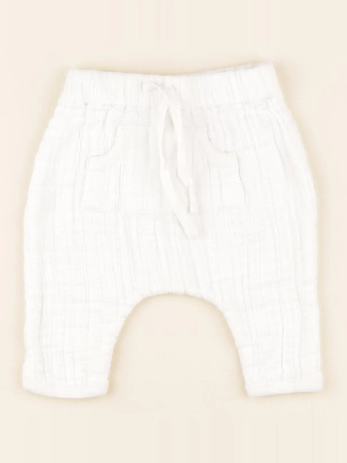 Boutchou - sarouel blanc - 1 mois