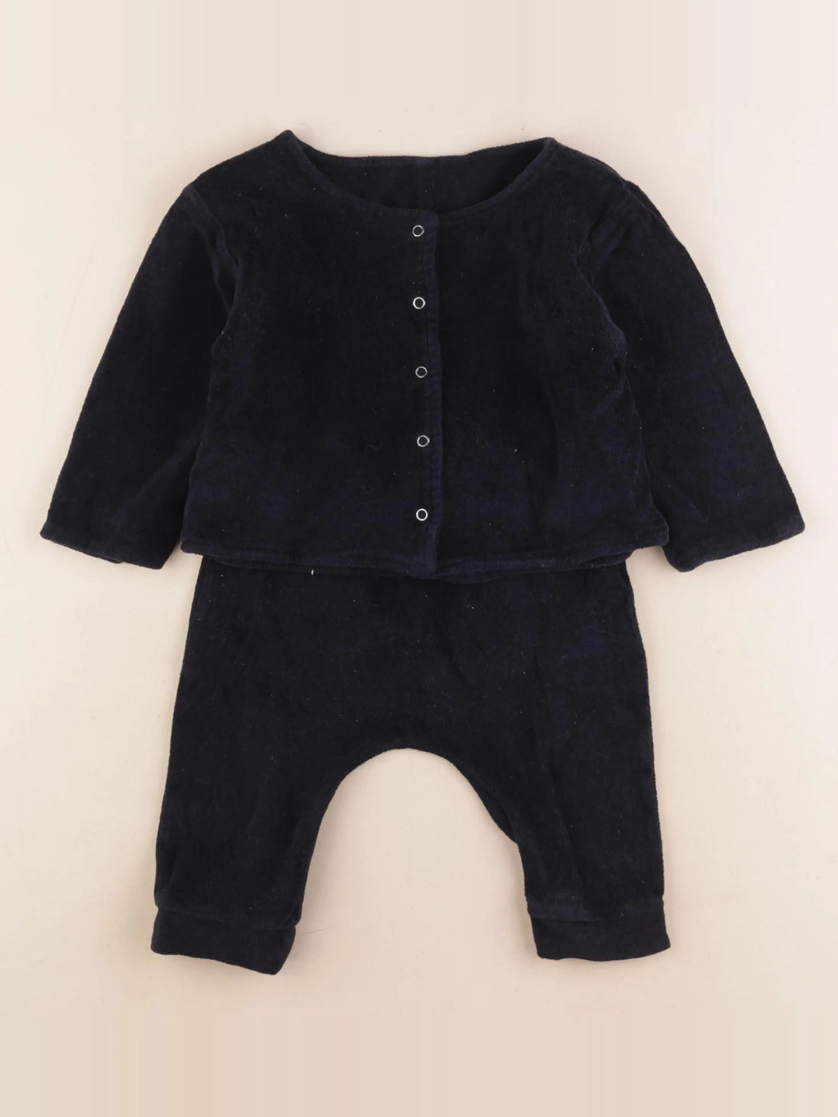 Lililotte - ensemble bleu - 24 mois