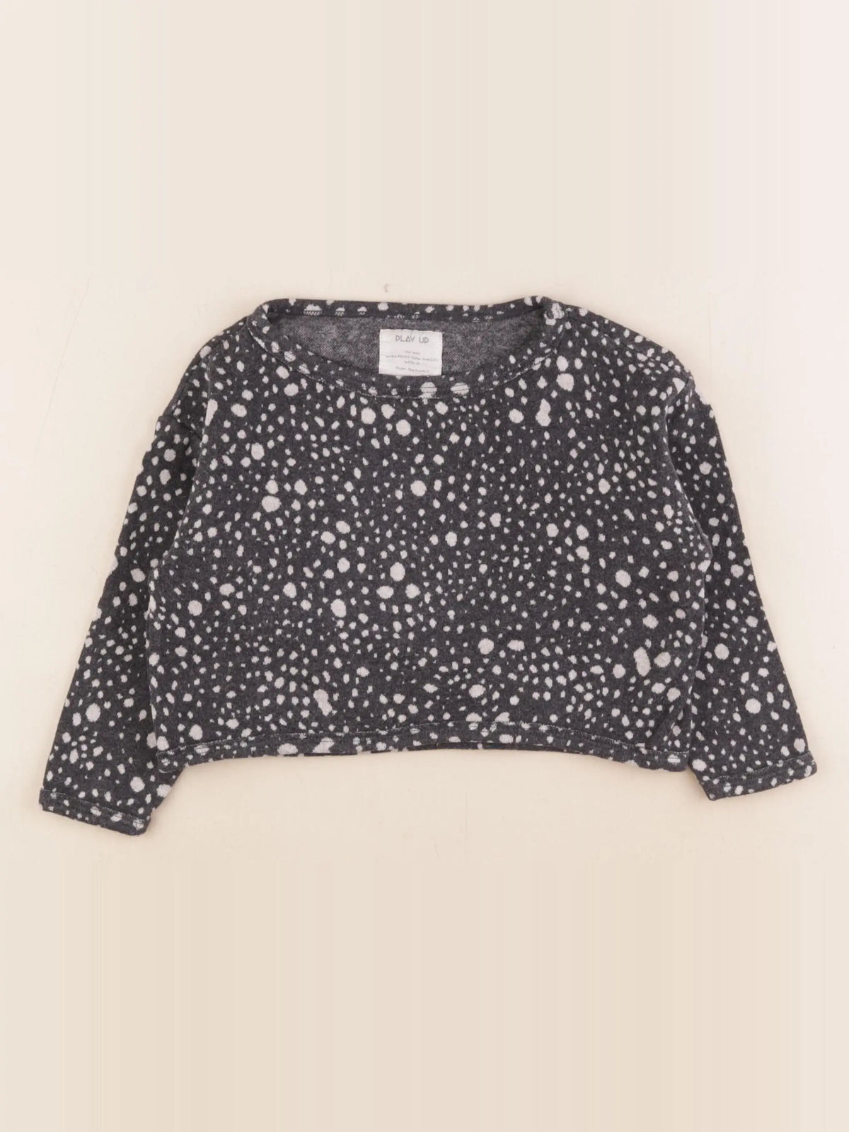 Play Up - sweat court gris - 4 ans