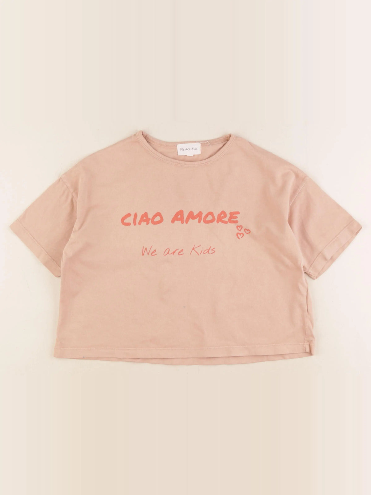 We are kids - tee-shirt rose - 2/3 ans