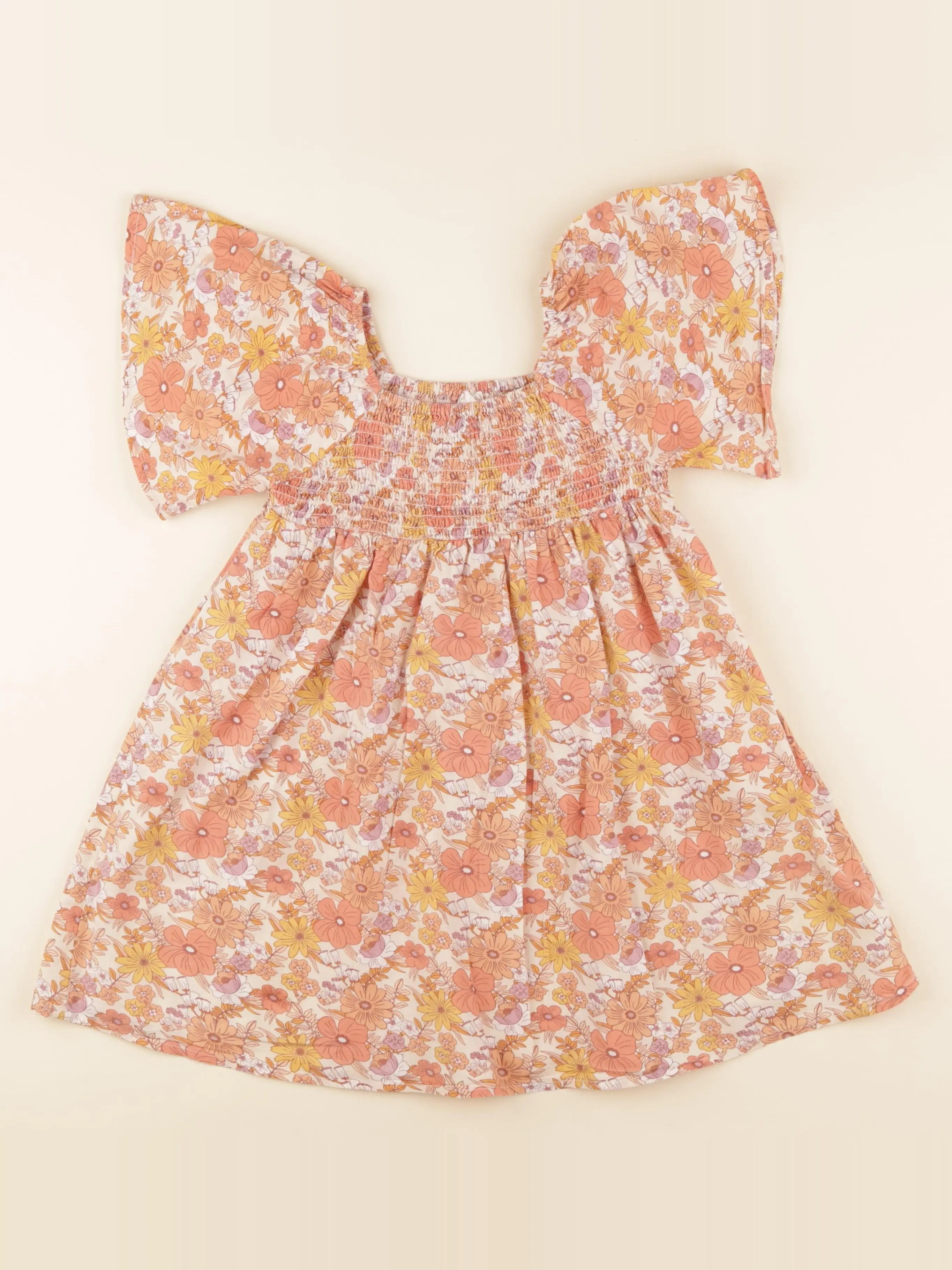 Vertbaudet - robe multicolore - 5 ans