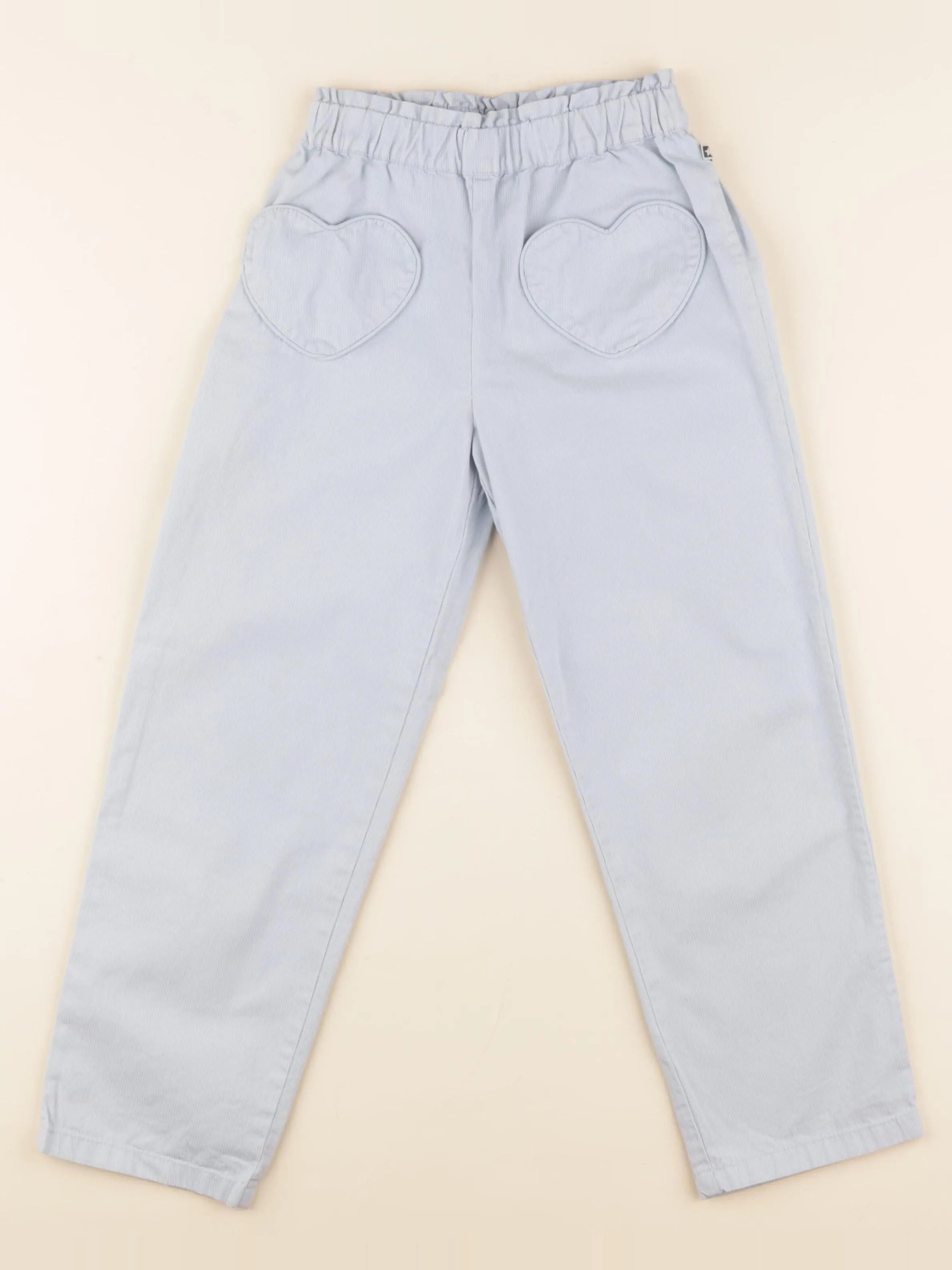 Bonton - pantalon bleu - 8 ans