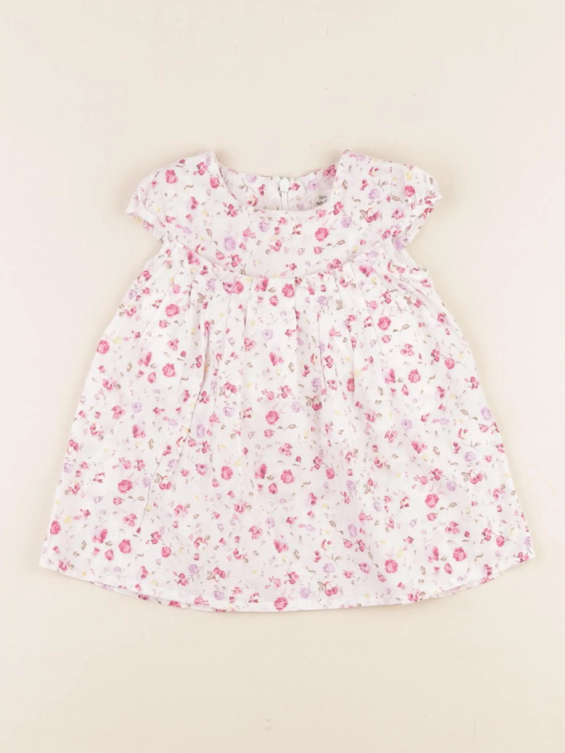 Zara - robe multicolore - 12/18 mois