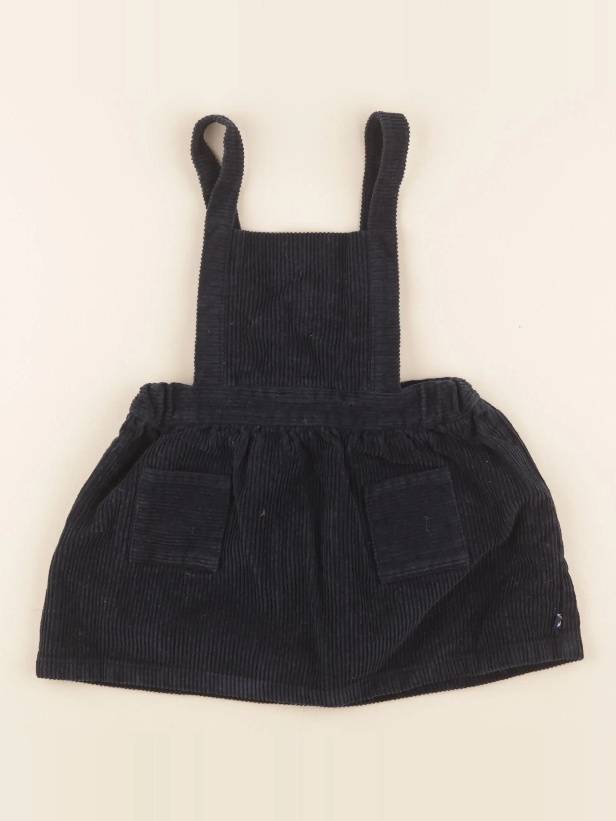 Petit Bateau - robe bleu - 24 mois