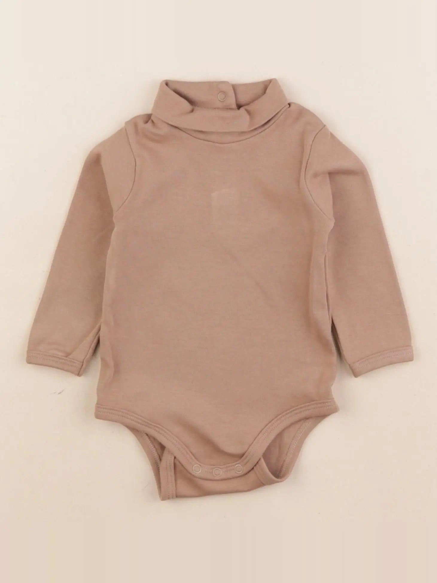Vertbaudet - body marron - 6 mois