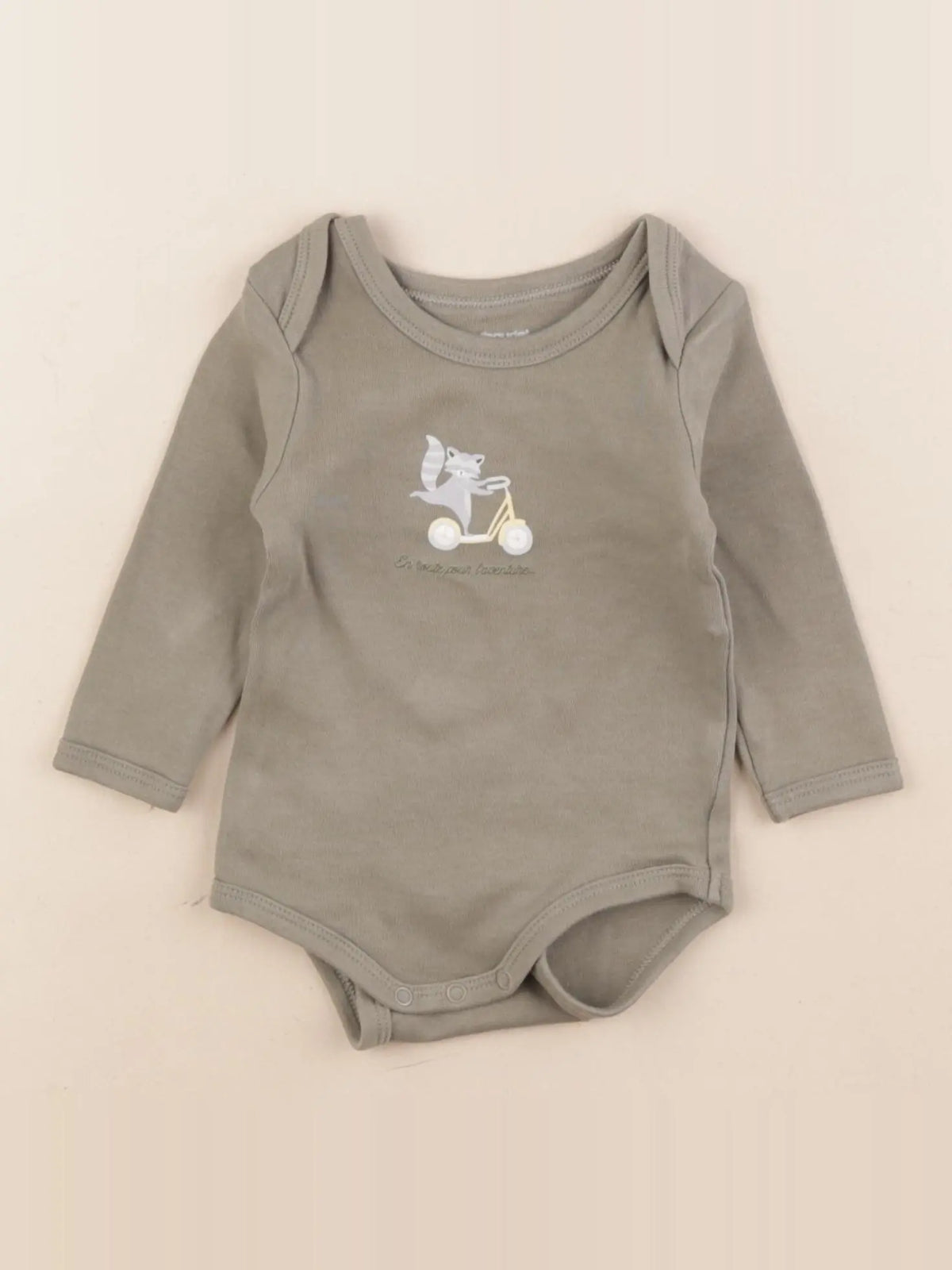 Vertbaudet - body vert - 6 mois