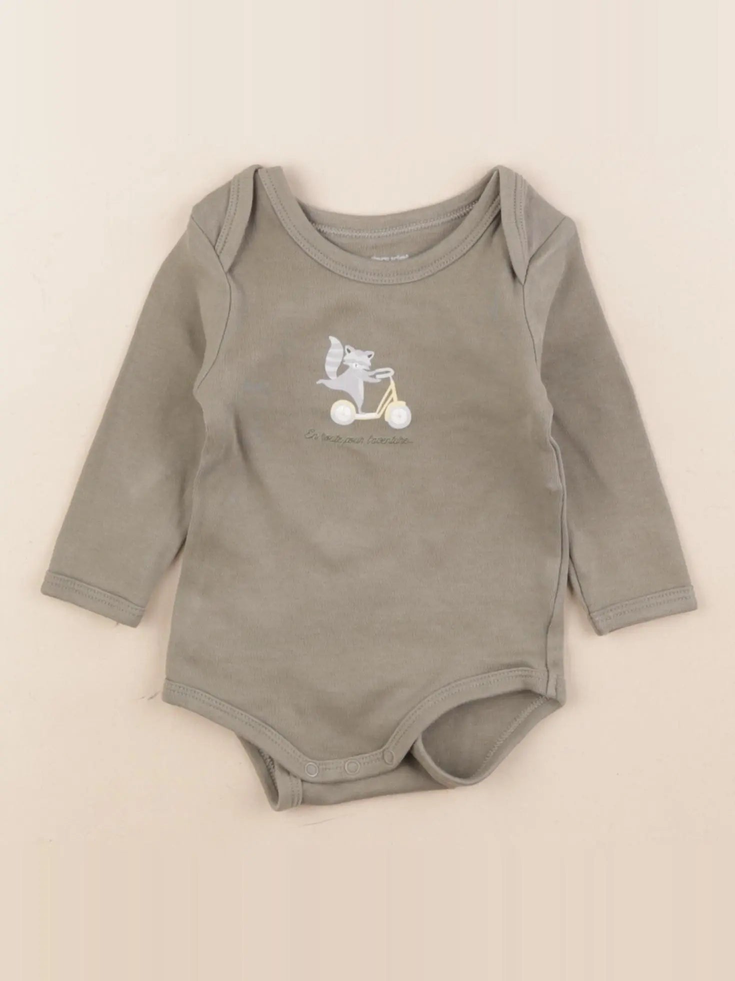 Vertbaudet - body vert - 6 mois