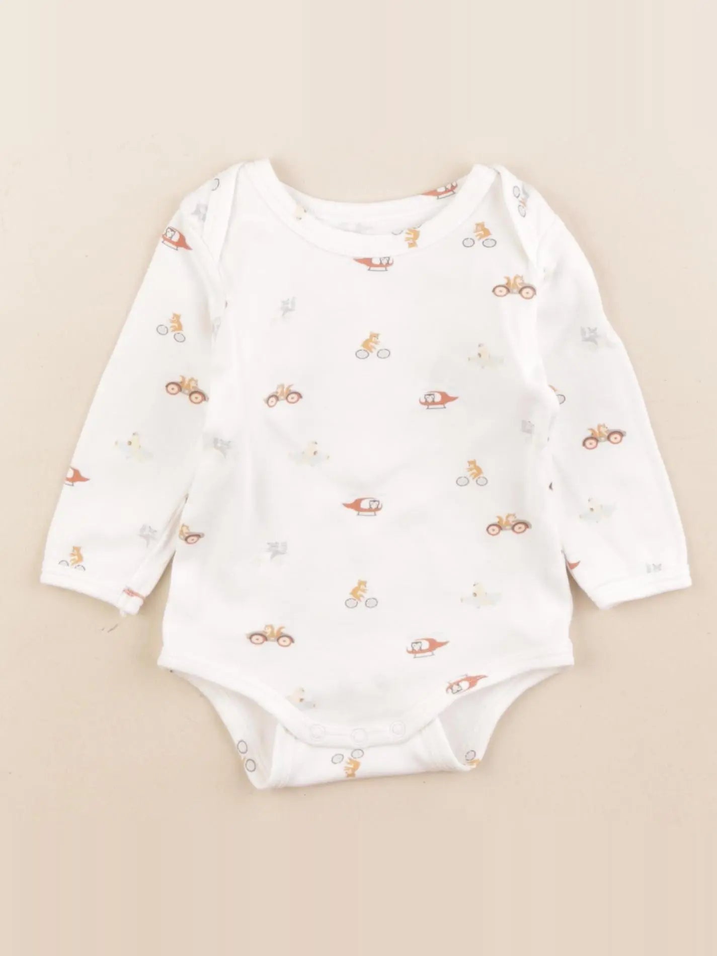 Vertbaudet - body blanc - 6 mois