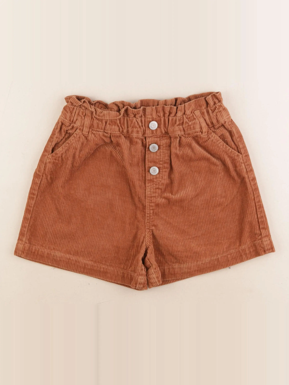 Vertbaudet - short marron - 10 ans