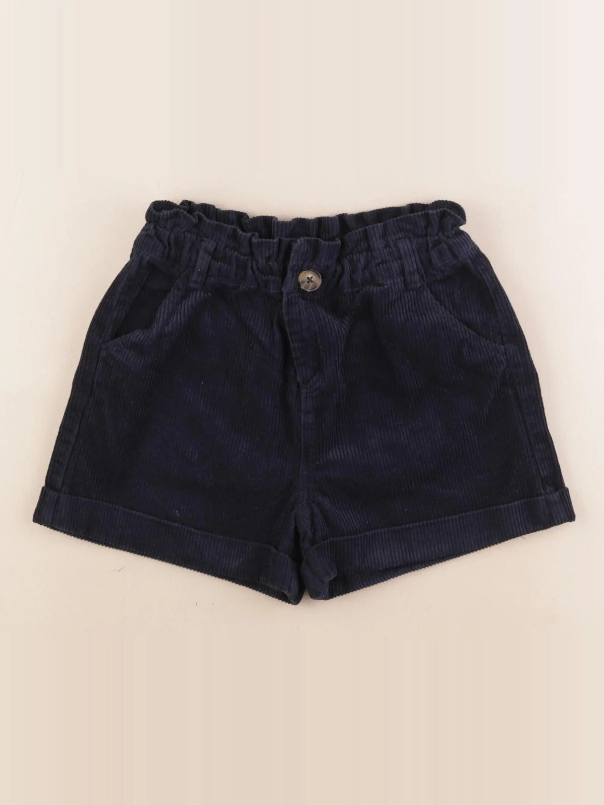 Vertbaudet - short bleu - 8 ans