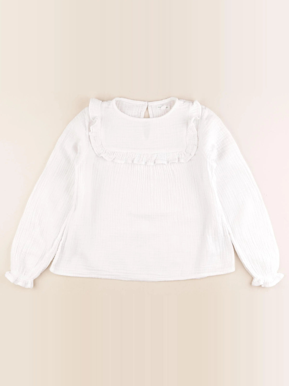 Vertbaudet - blouse blanc - 10 ans