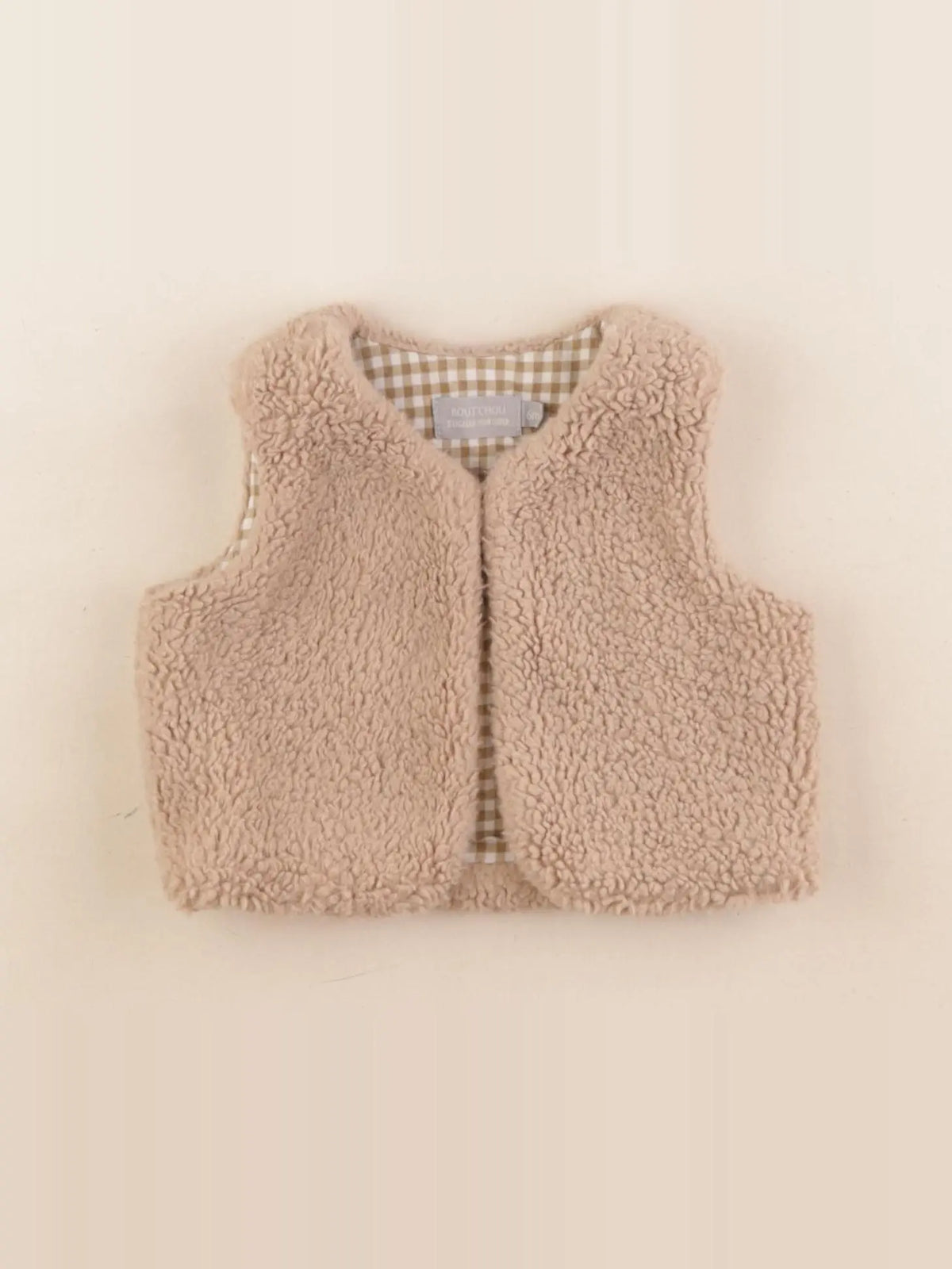 Boutchou - gilet marron - 6 mois