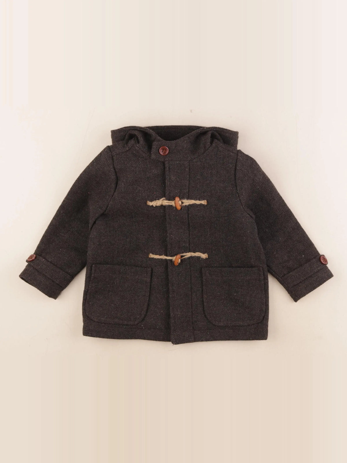 Mango - manteau marron - 18/24 mois