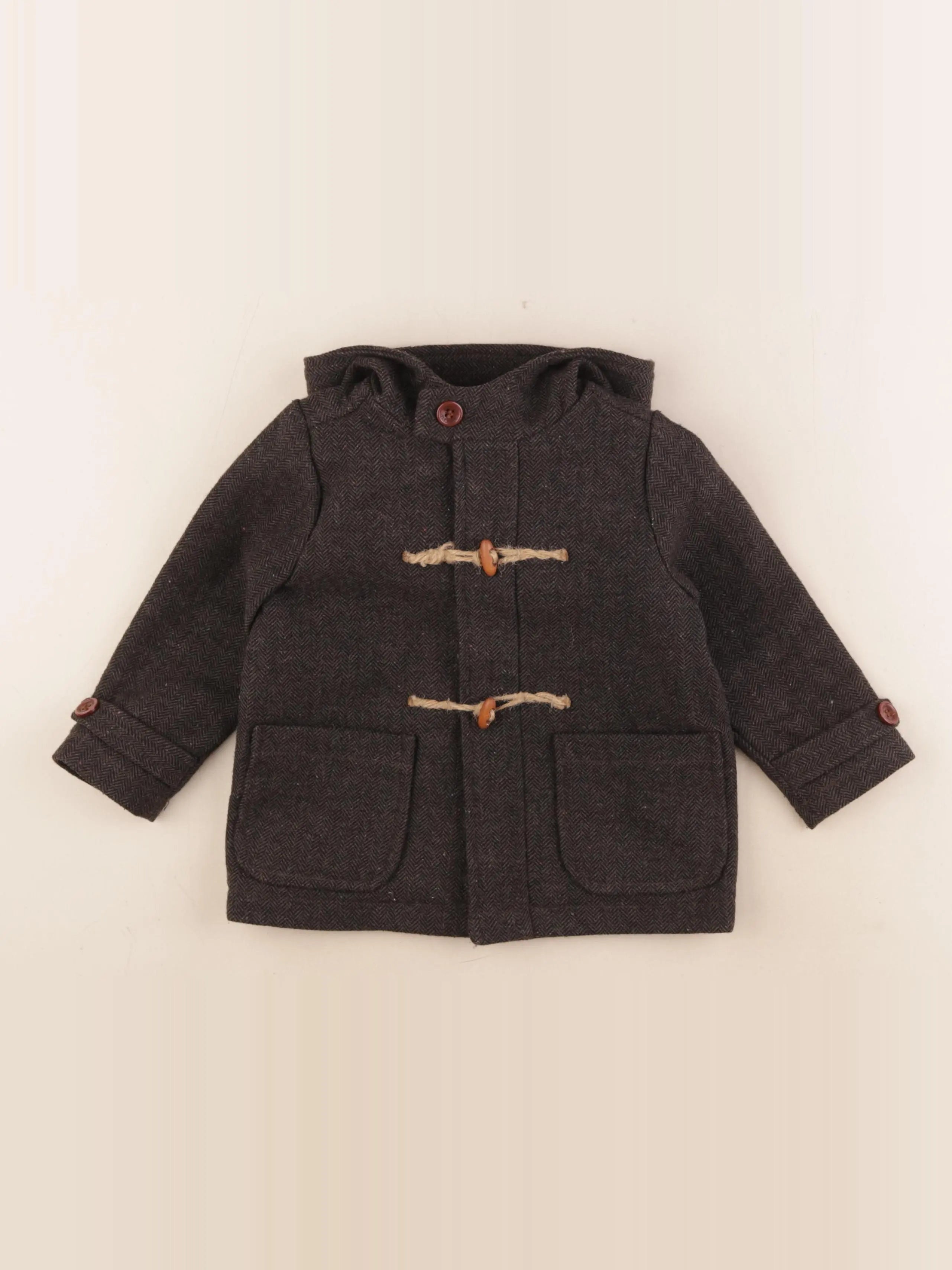 Mango - manteau marron - 18/24 mois