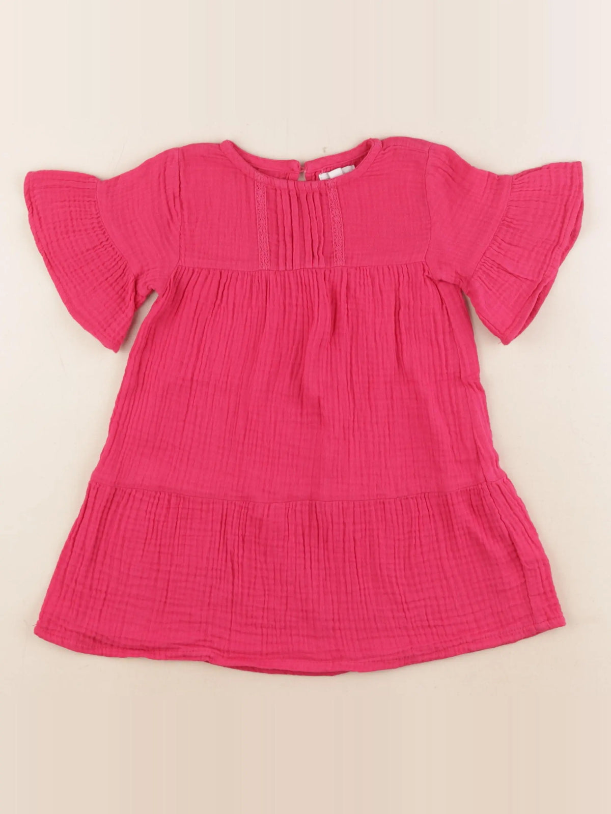 Vertbaudet - robe rose - 3 ans