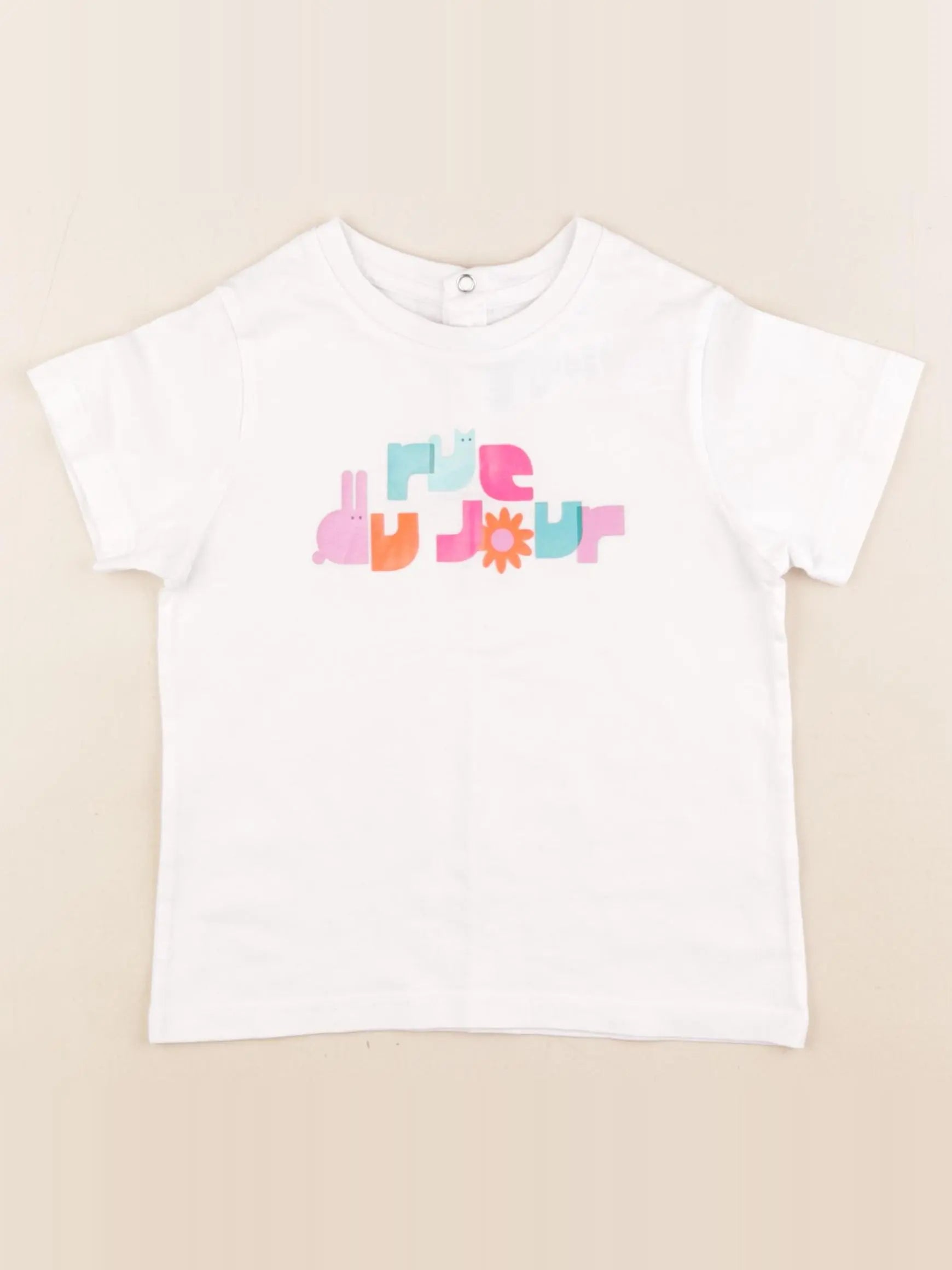Jacadi - tee-shirt blanc - 4 ans