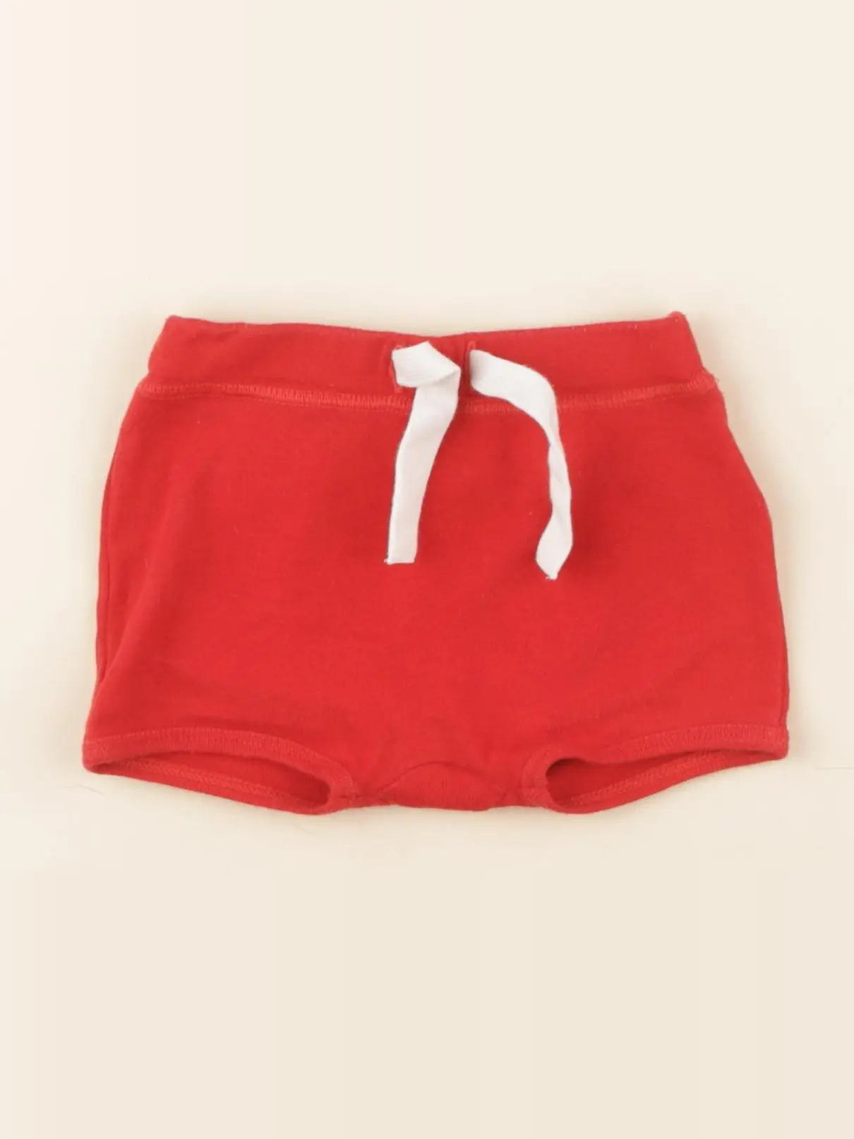 Petit Bateau - short rouge - 6 mois