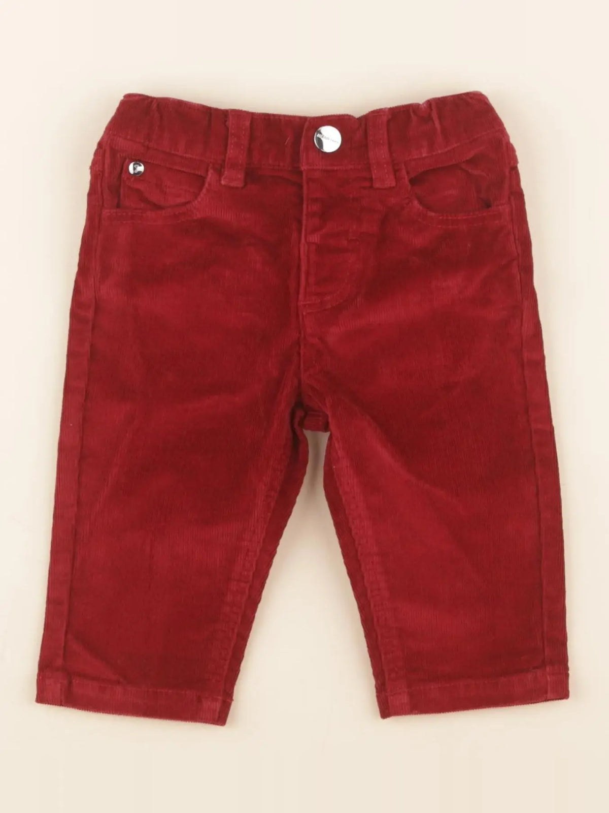 Jacadi - pantalon rouge - 6 mois