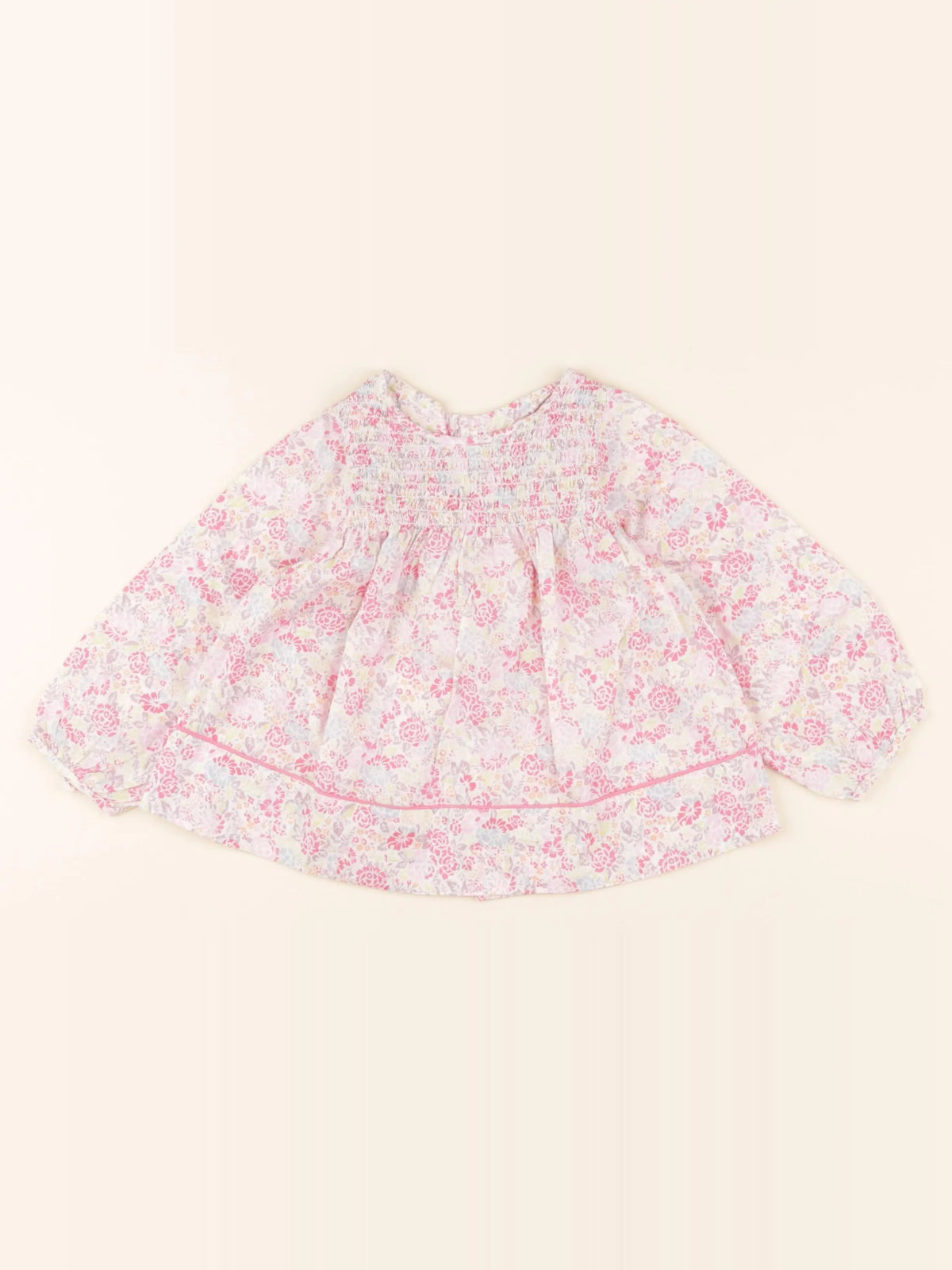 Jacadi - blouse liberty multicolore - 18 mois