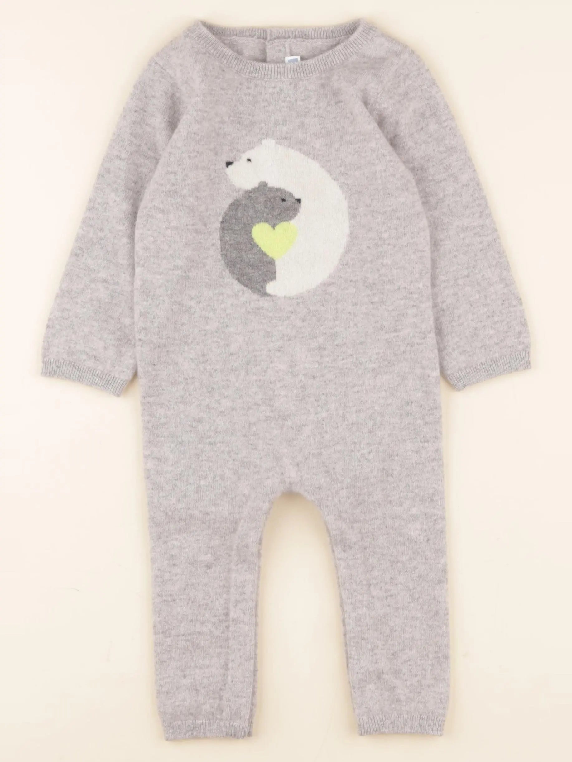 Jacadi - combinaison gris - 12 mois